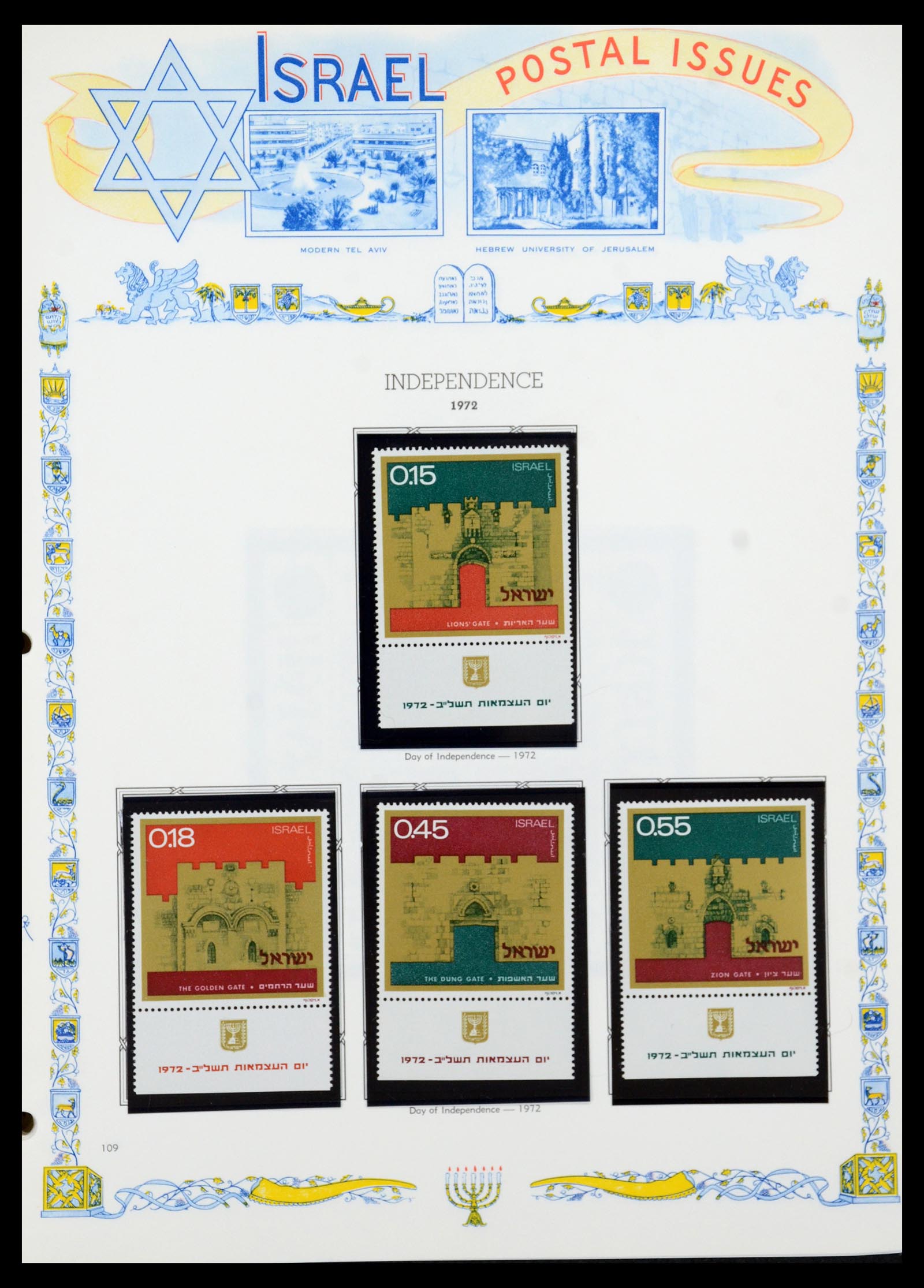 36295 137 - Postzegelverzameling 36295 Israël 1948-2019!