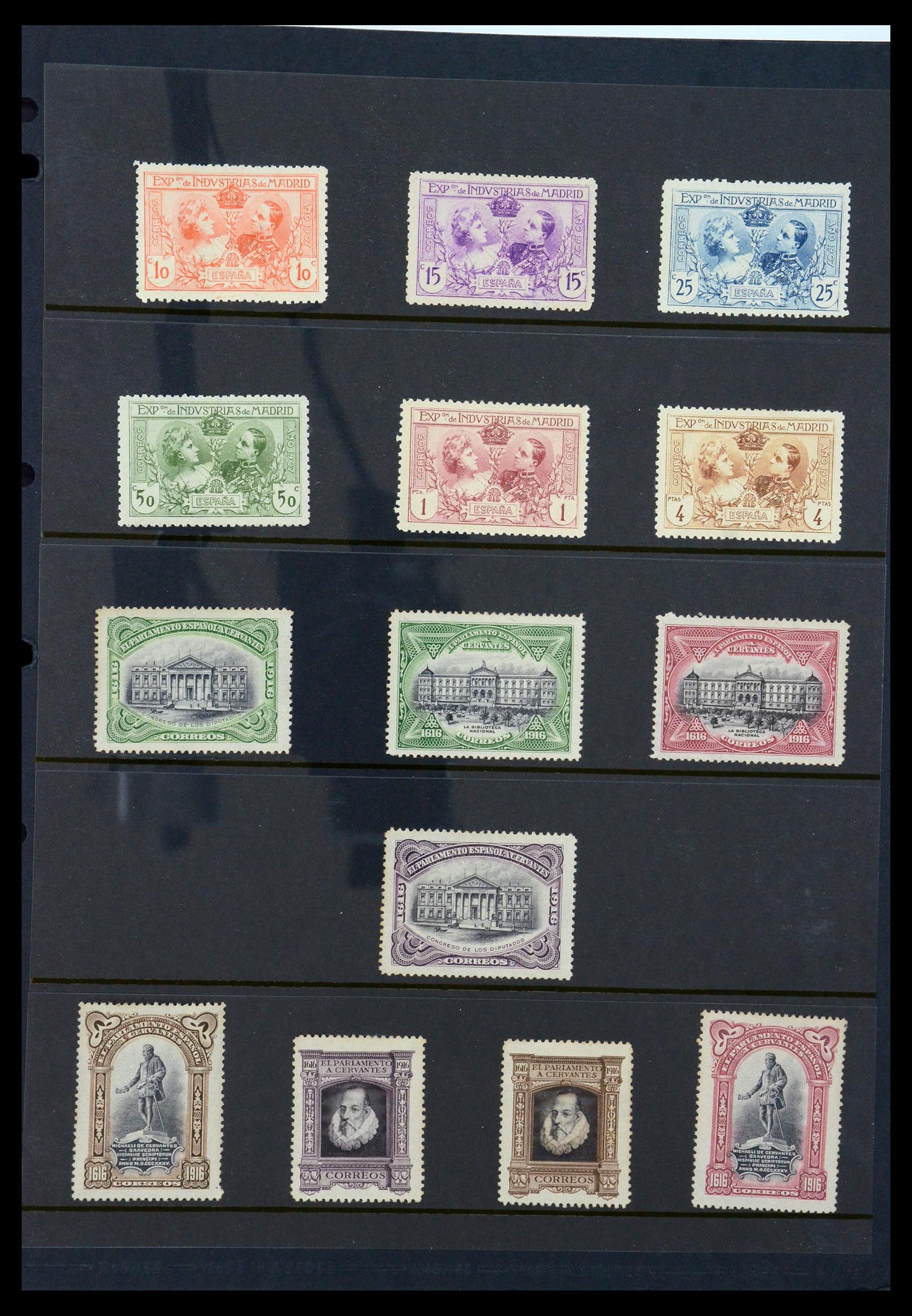 36296 008 - Postzegelverzameling 36296 Spanje 1850-1998.