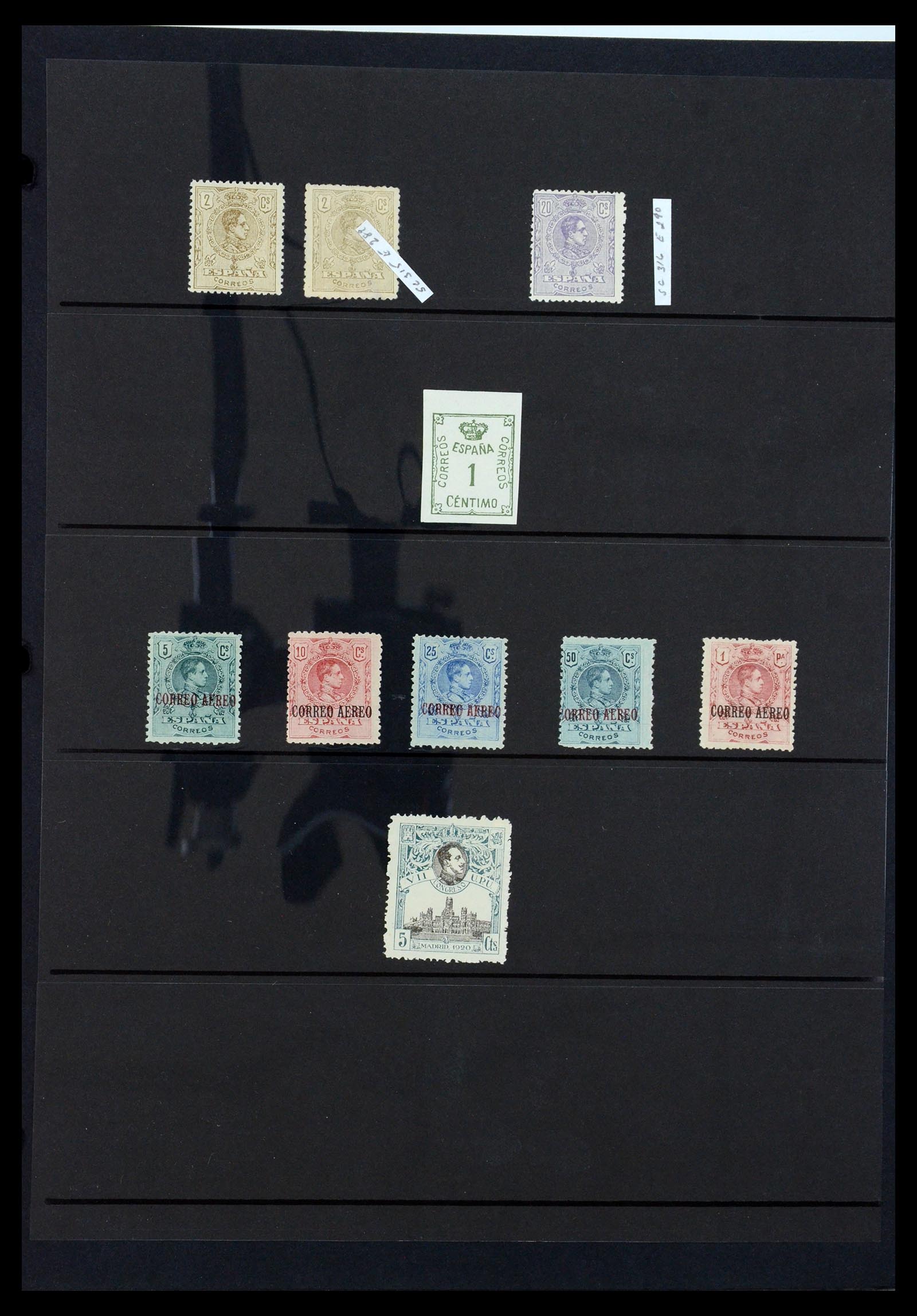 36296 010 - Postzegelverzameling 36296 Spanje 1850-1998.