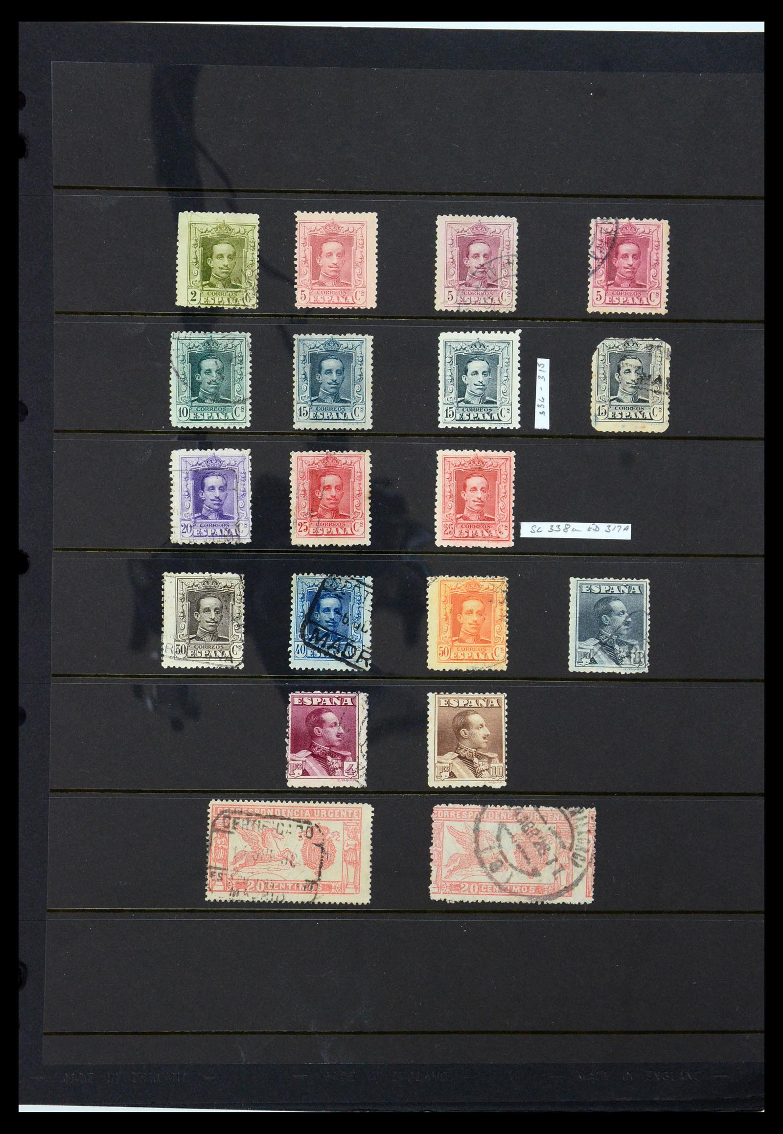 36296 011 - Postzegelverzameling 36296 Spanje 1850-1998.