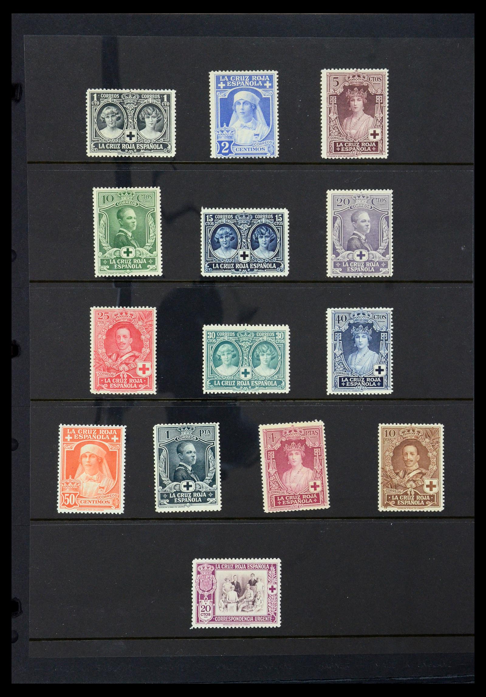 36296 012 - Postzegelverzameling 36296 Spanje 1850-1998.