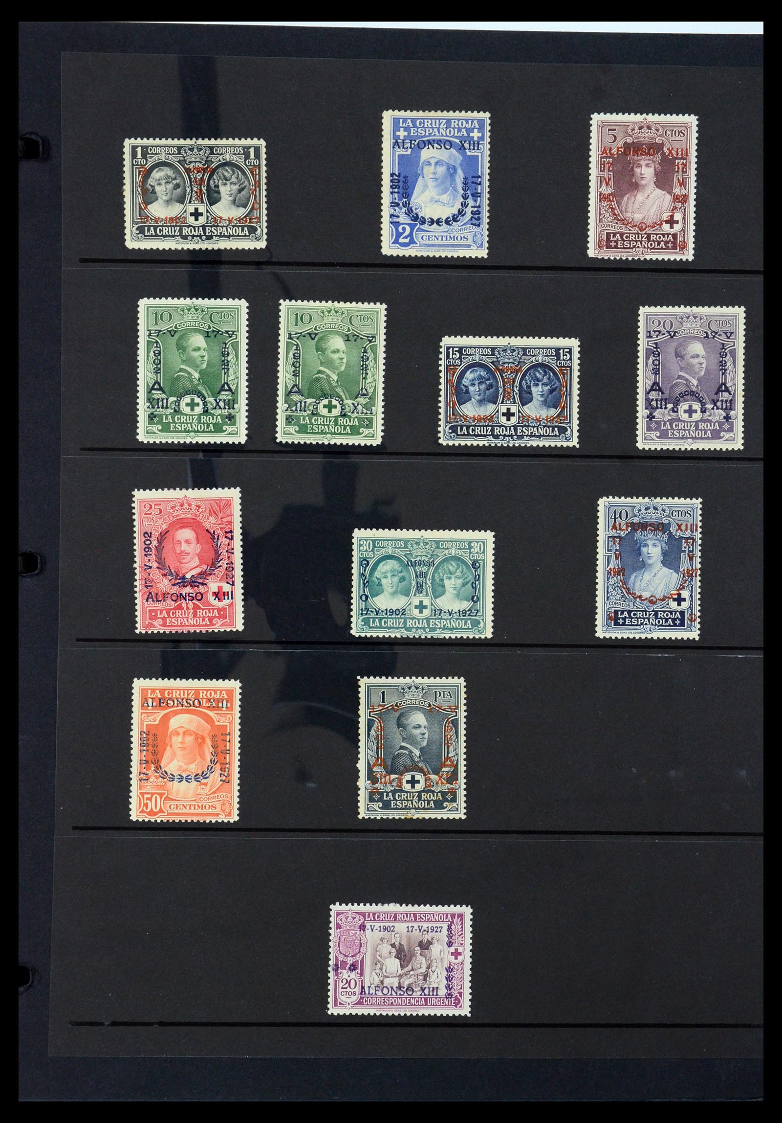 36296 014 - Postzegelverzameling 36296 Spanje 1850-1998.