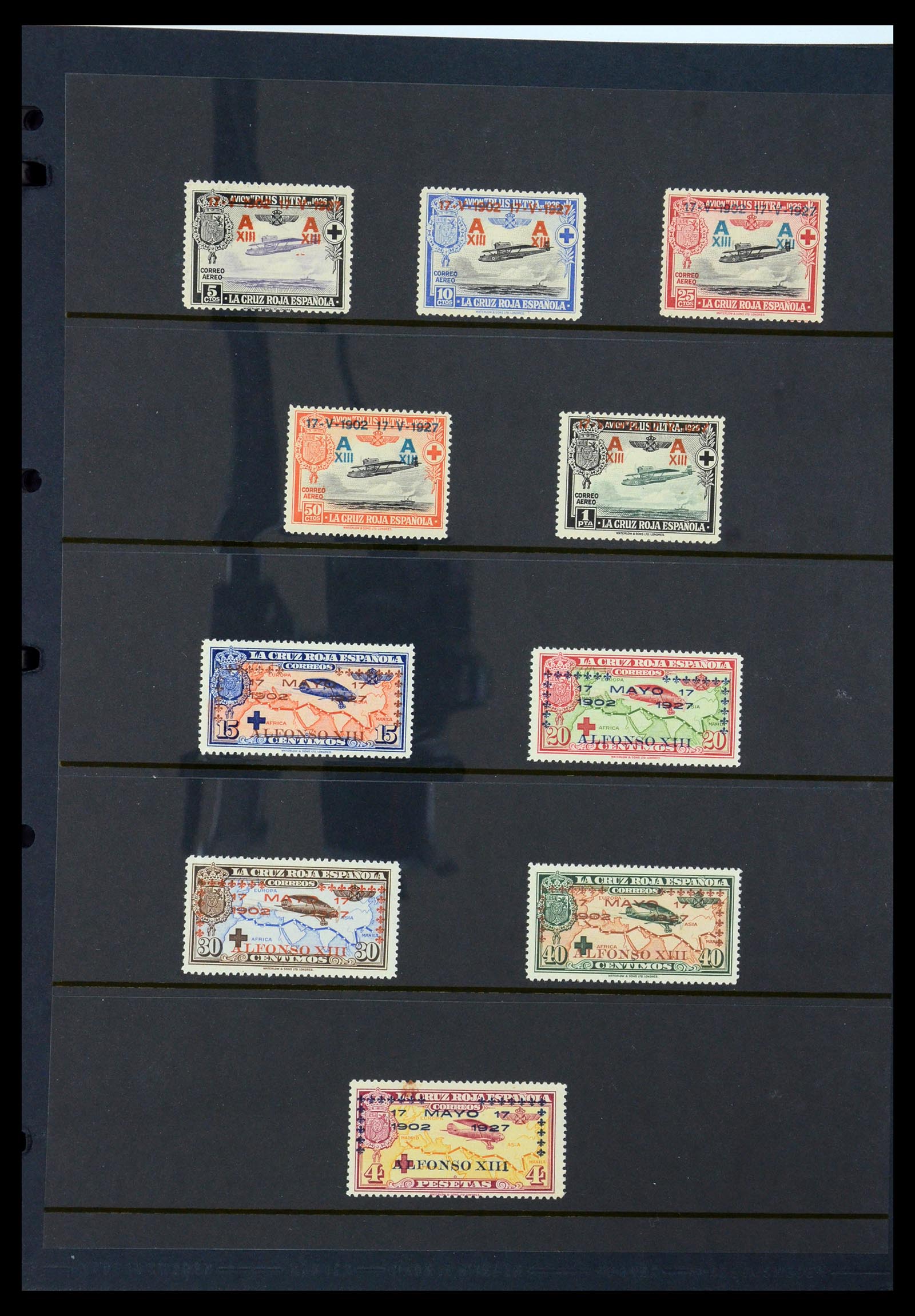 36296 015 - Postzegelverzameling 36296 Spanje 1850-1998.