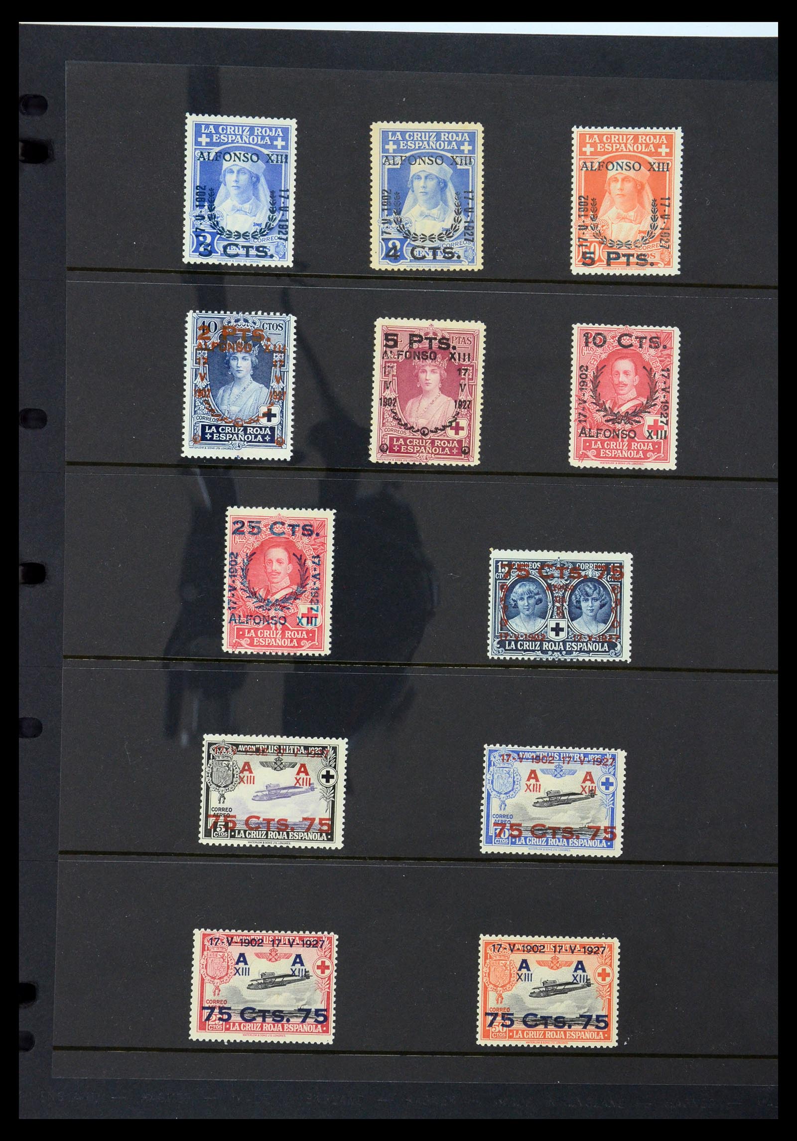 36296 016 - Postzegelverzameling 36296 Spanje 1850-1998.
