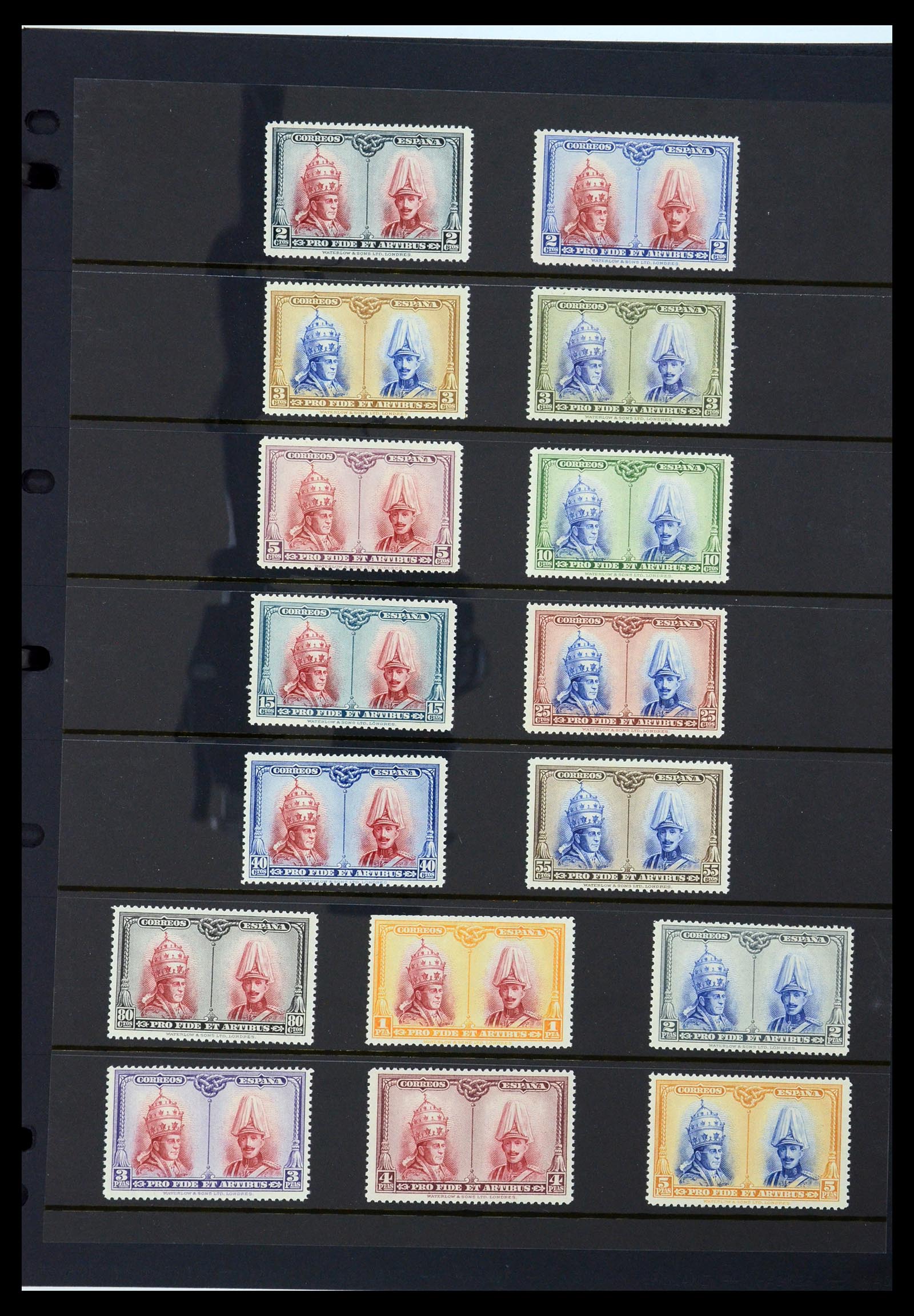 36296 018 - Postzegelverzameling 36296 Spanje 1850-1998.