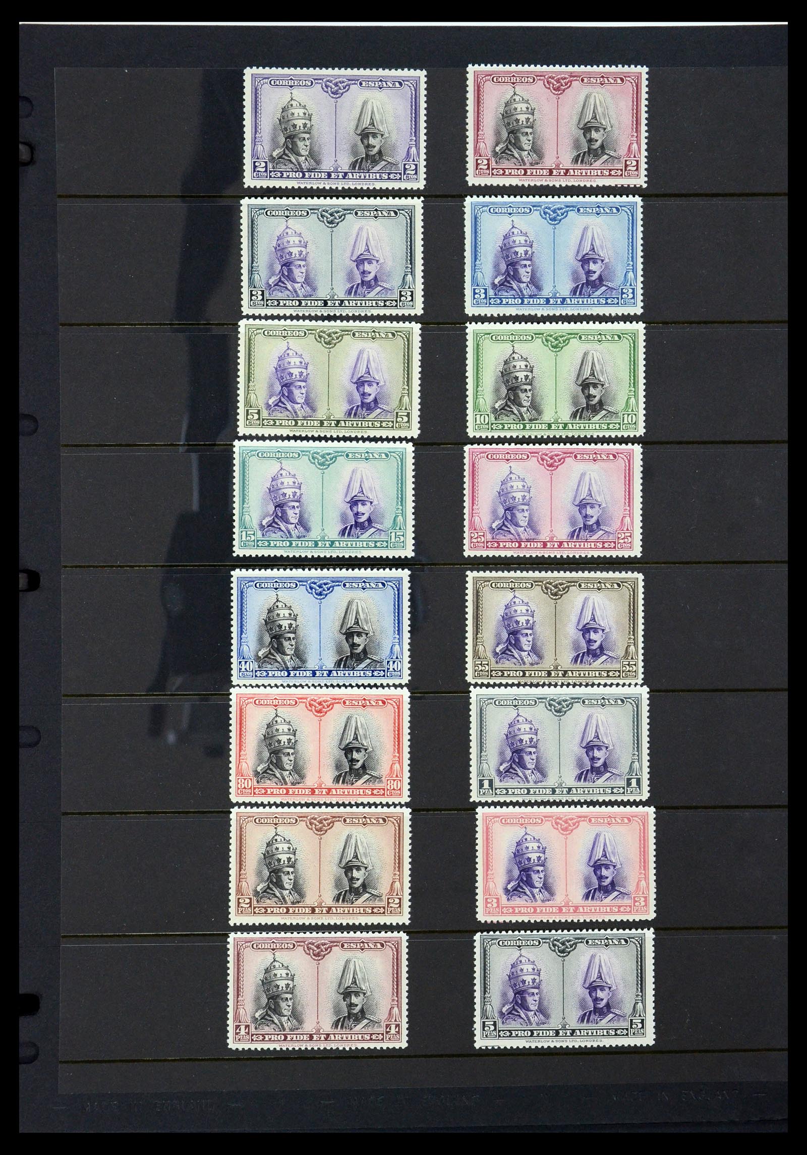 36296 019 - Postzegelverzameling 36296 Spanje 1850-1998.