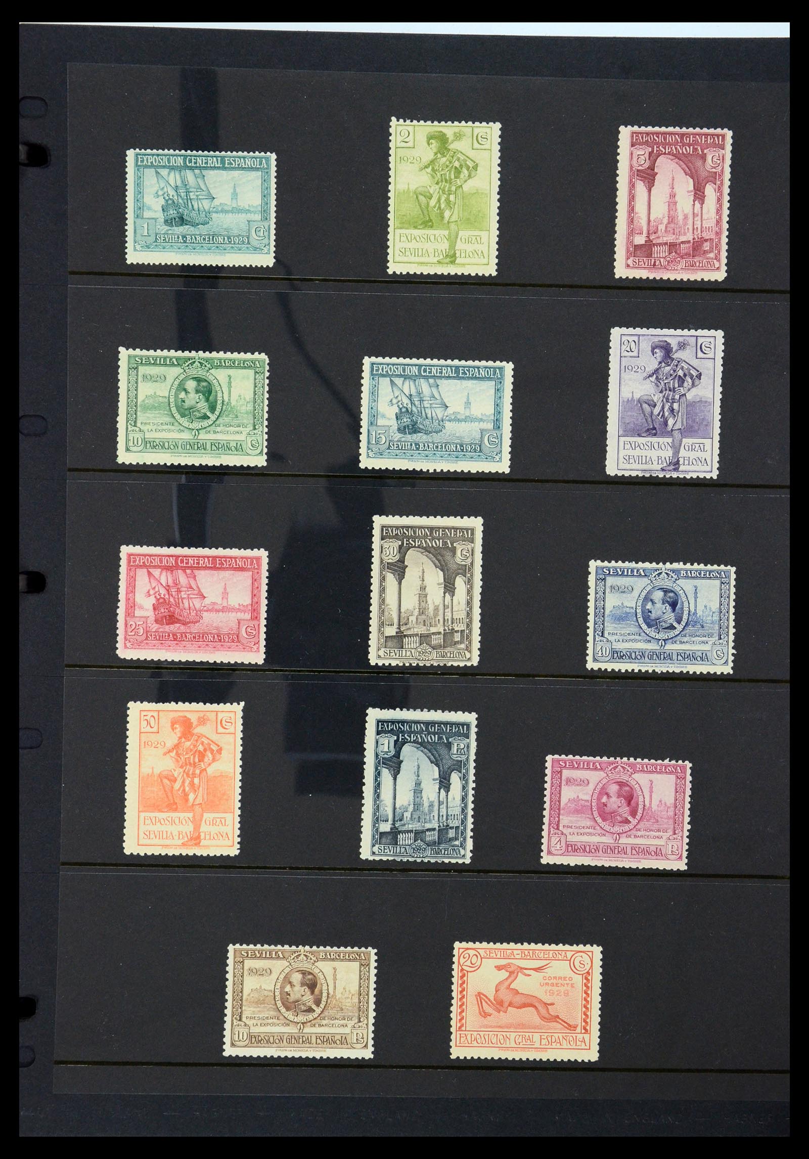 36296 020 - Postzegelverzameling 36296 Spanje 1850-1998.