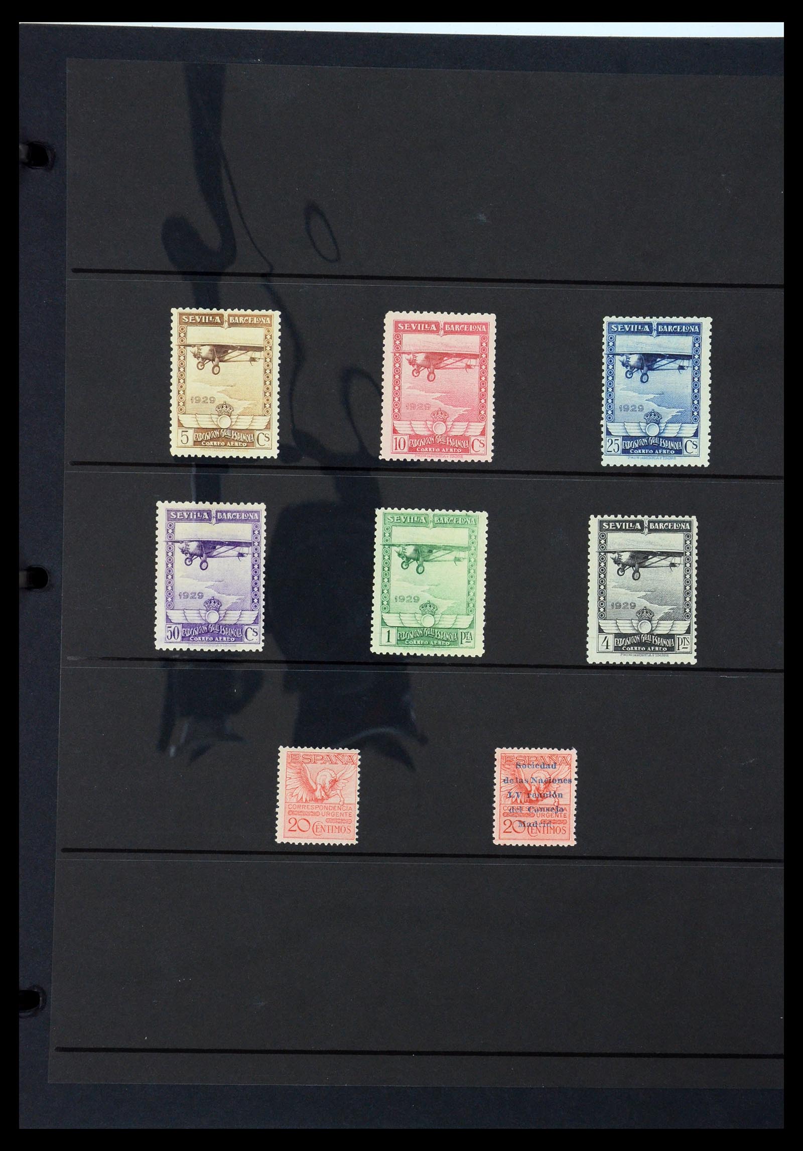 36296 021 - Postzegelverzameling 36296 Spanje 1850-1998.