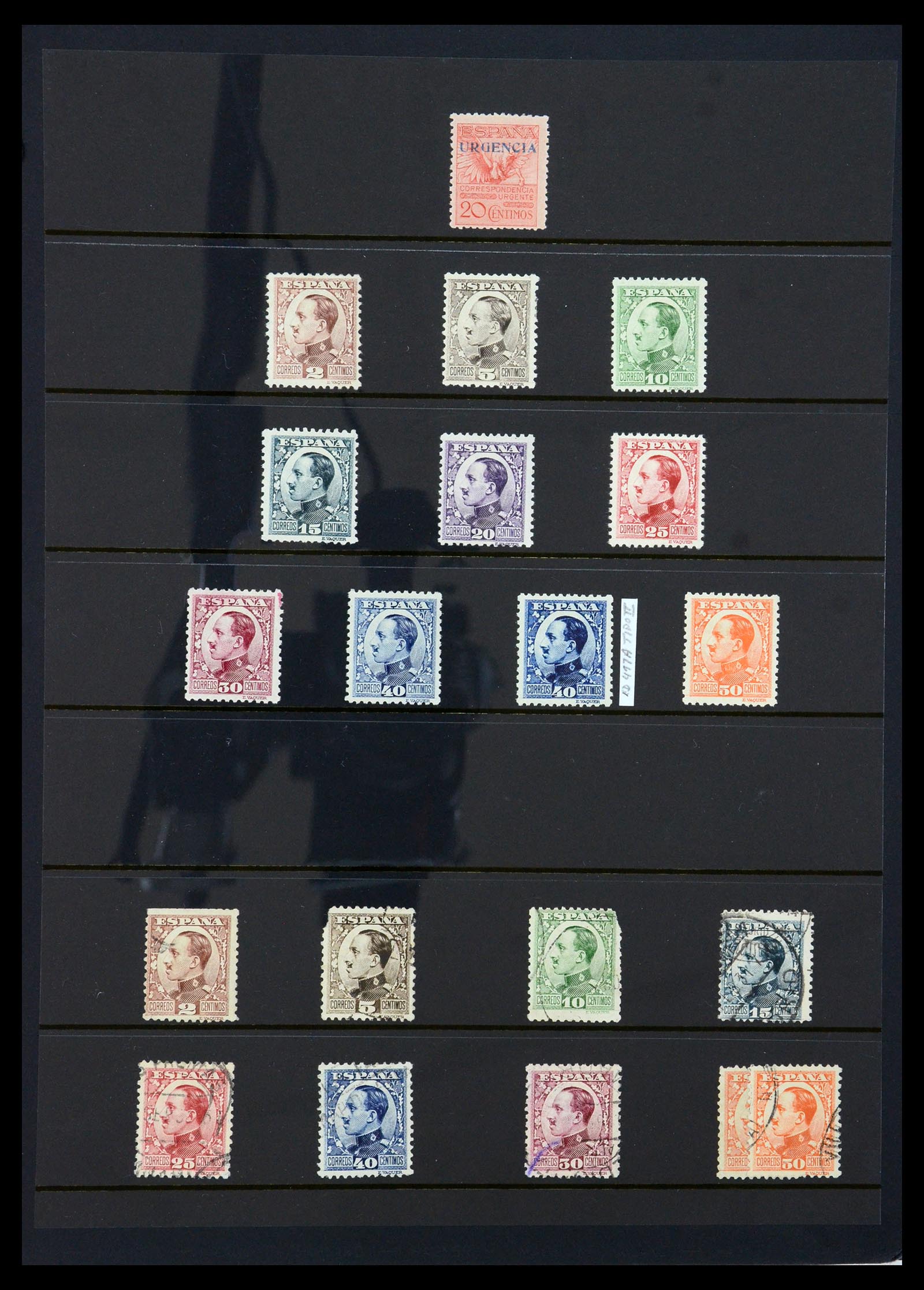 36296 024 - Postzegelverzameling 36296 Spanje 1850-1998.