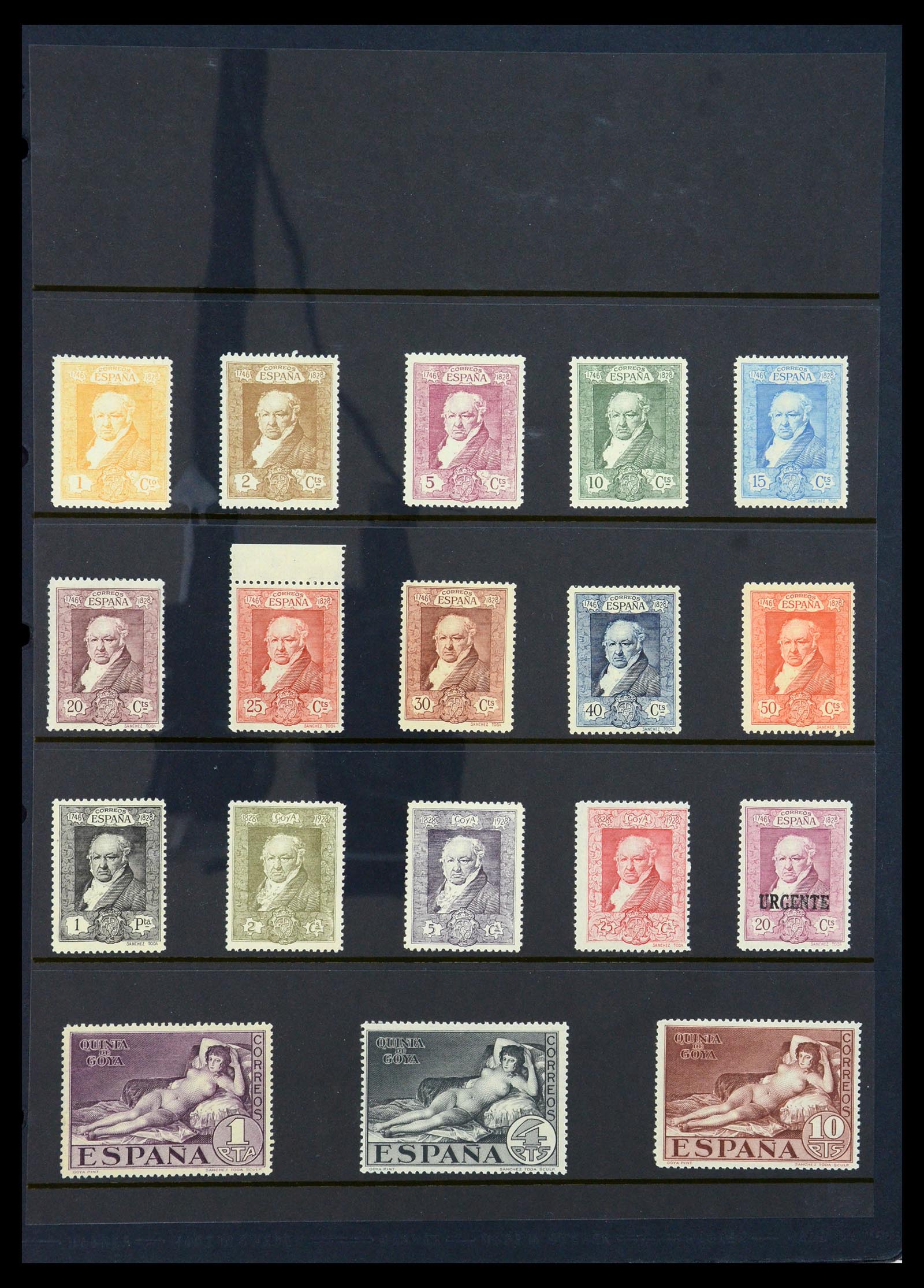 36296 025 - Postzegelverzameling 36296 Spanje 1850-1998.