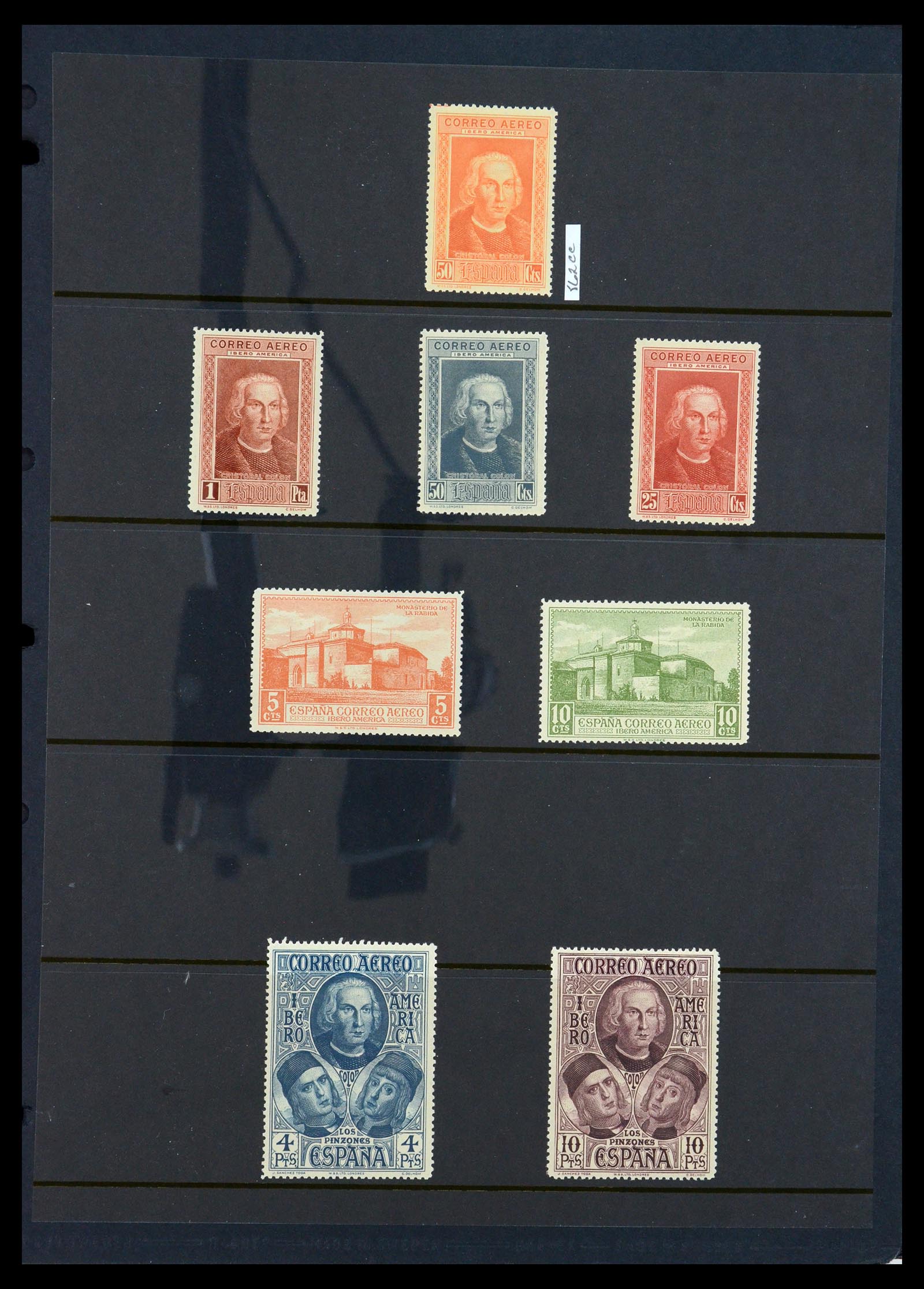 36296 032 - Postzegelverzameling 36296 Spanje 1850-1998.