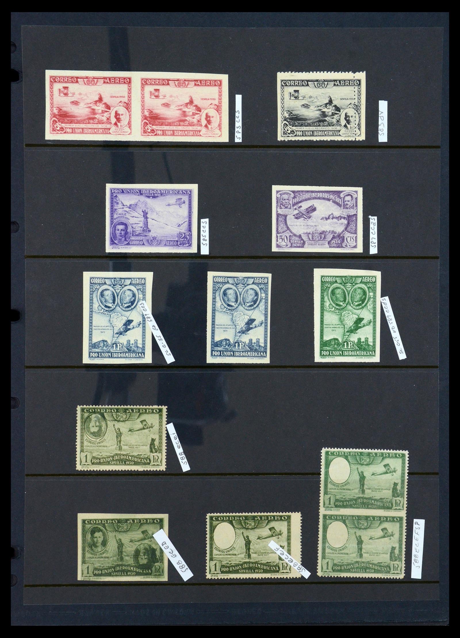 36296 037 - Postzegelverzameling 36296 Spanje 1850-1998.