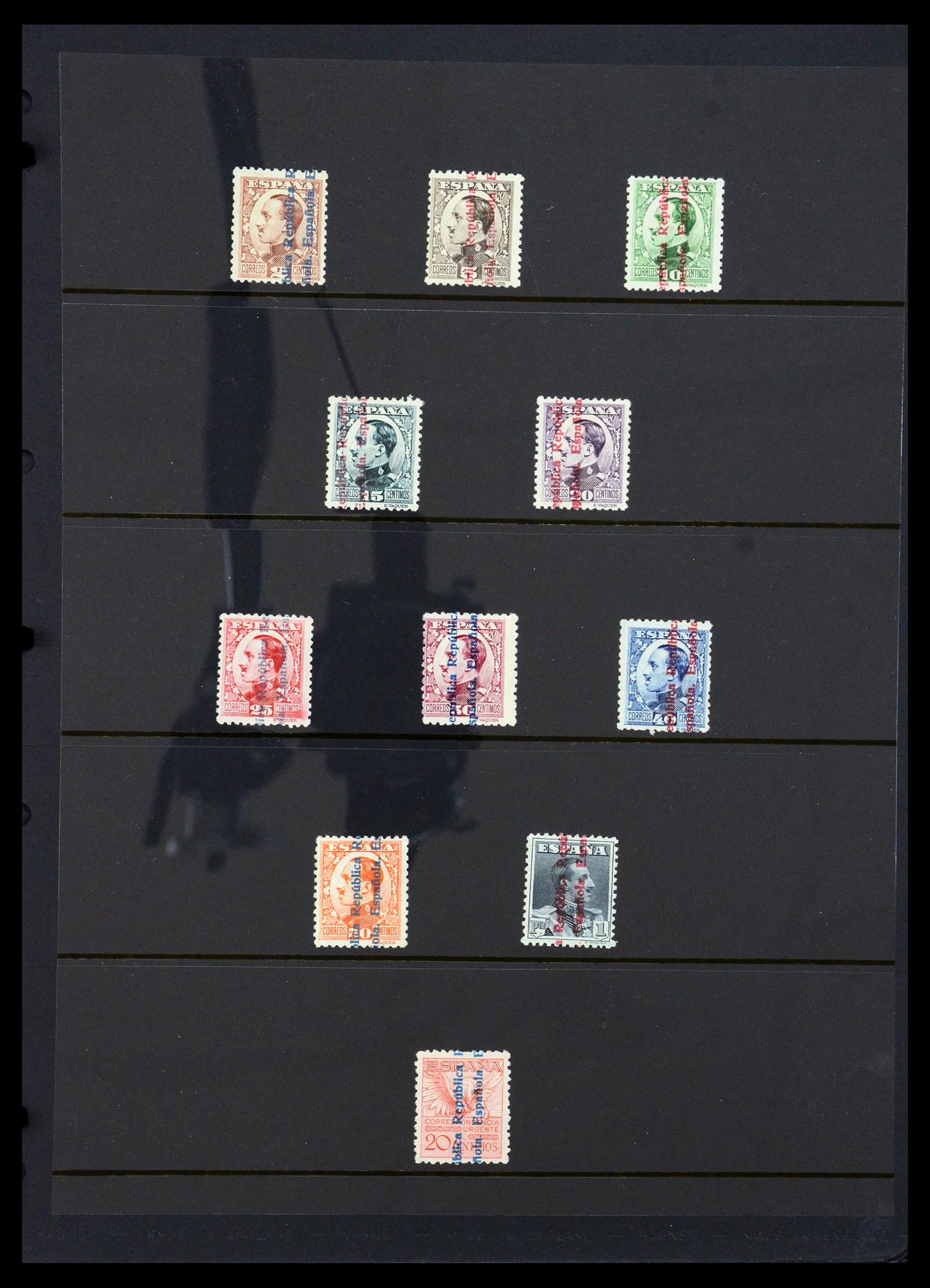 36296 038 - Postzegelverzameling 36296 Spanje 1850-1998.