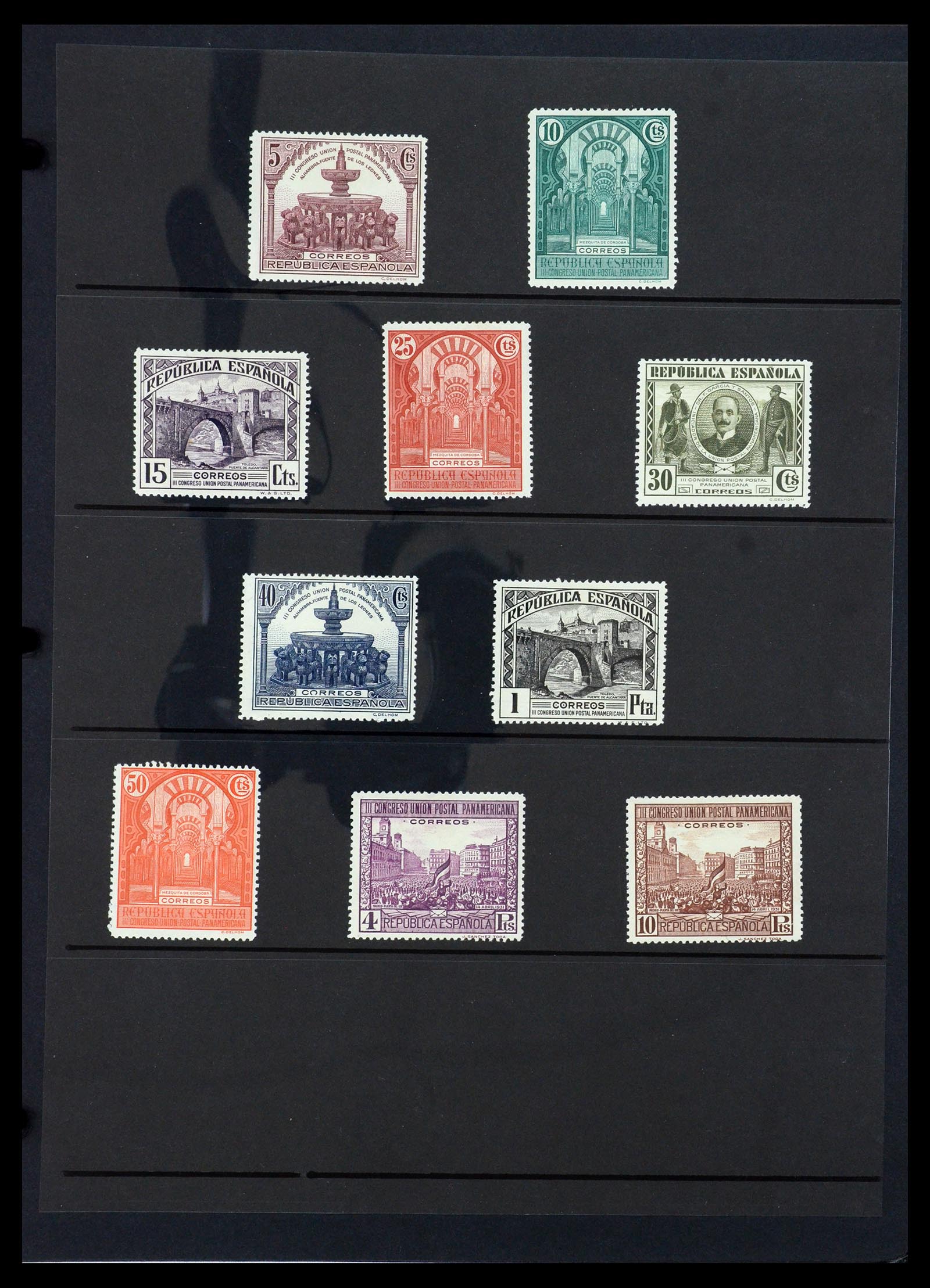 36296 040 - Postzegelverzameling 36296 Spanje 1850-1998.