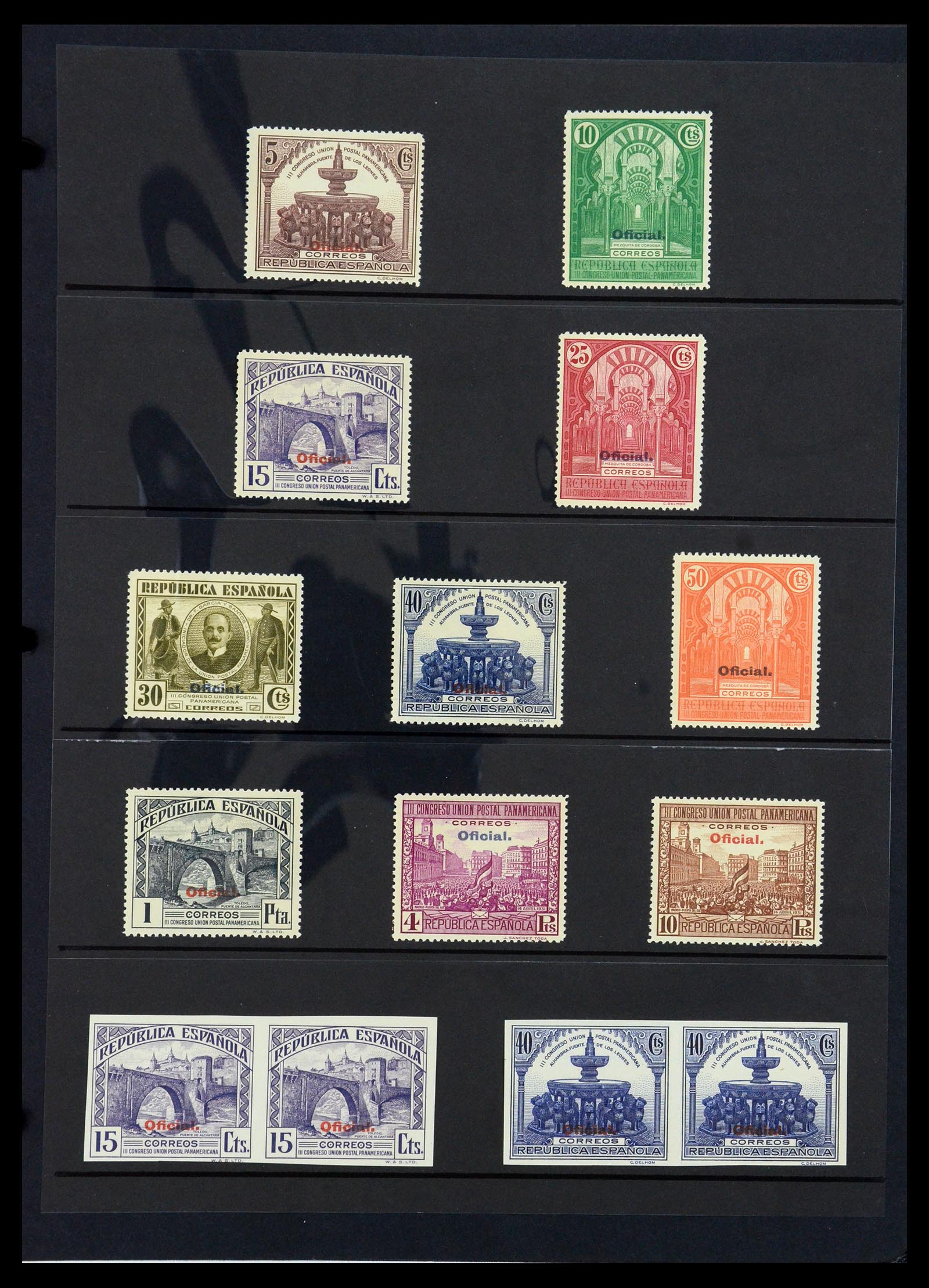 36296 041 - Postzegelverzameling 36296 Spanje 1850-1998.