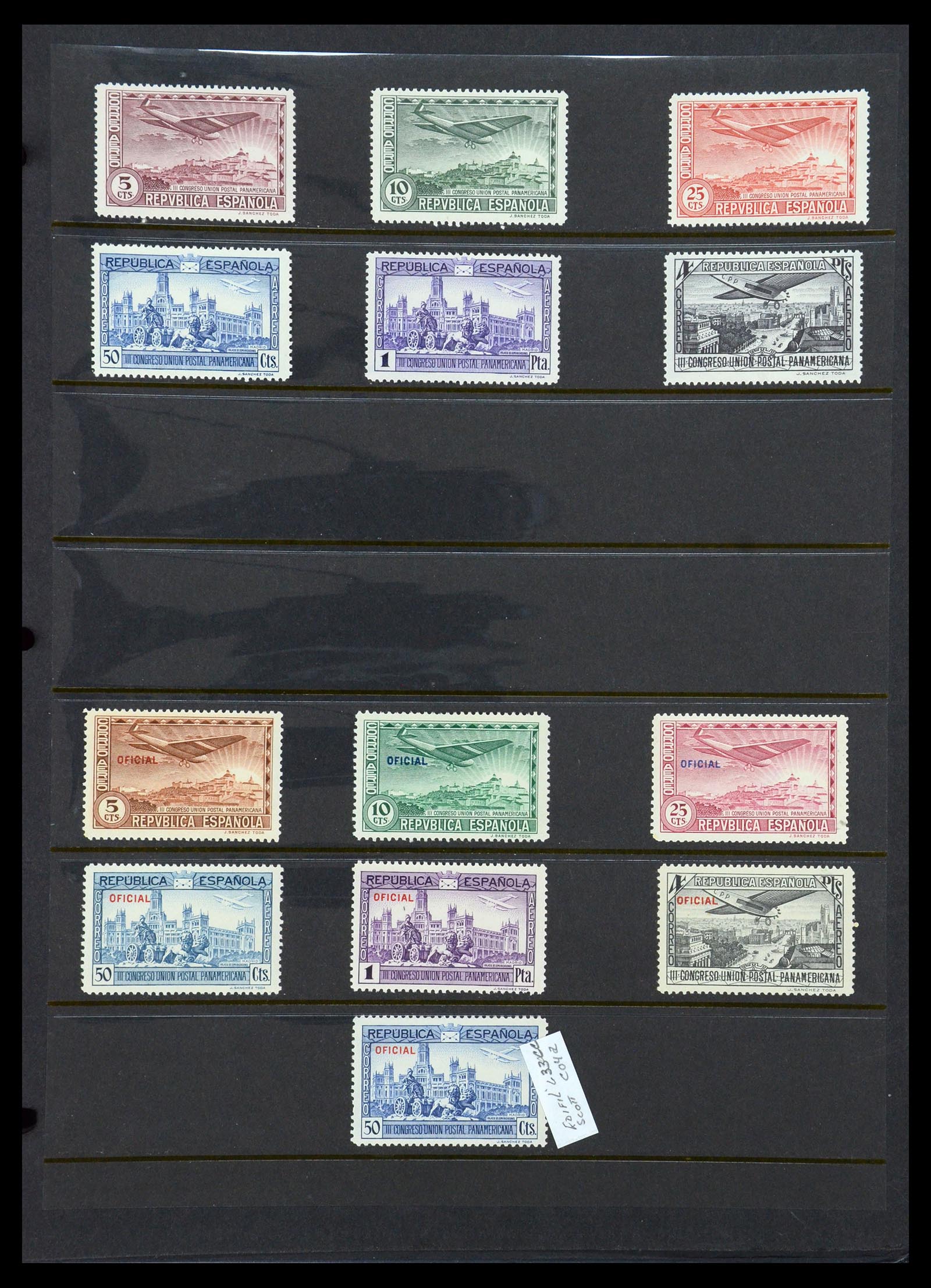 36296 042 - Postzegelverzameling 36296 Spanje 1850-1998.