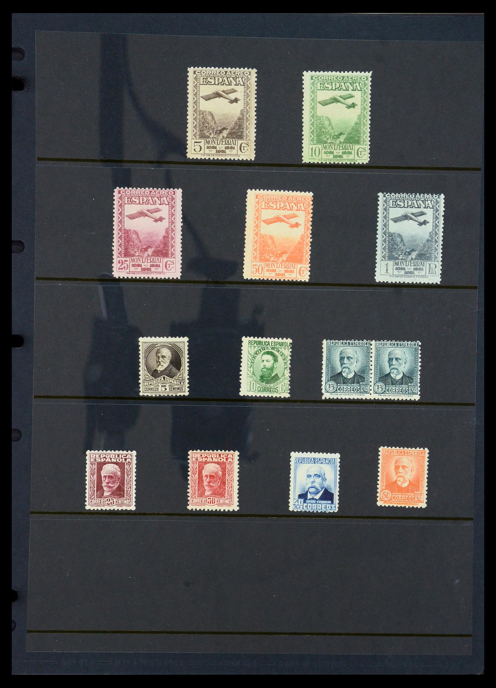 36296 044 - Postzegelverzameling 36296 Spanje 1850-1998.