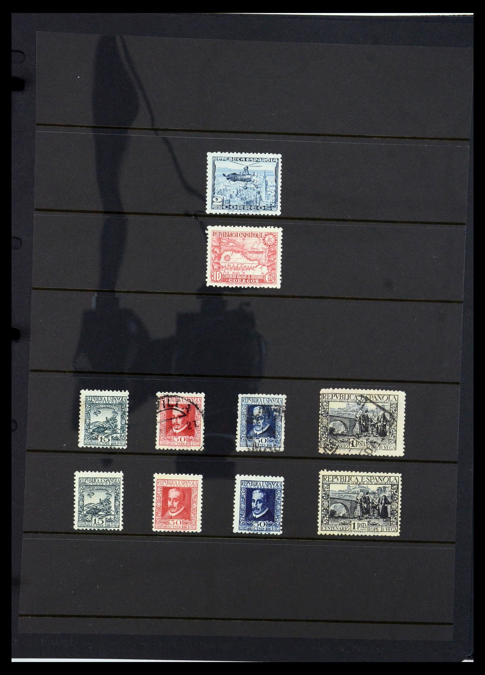 36296 046 - Postzegelverzameling 36296 Spanje 1850-1998.