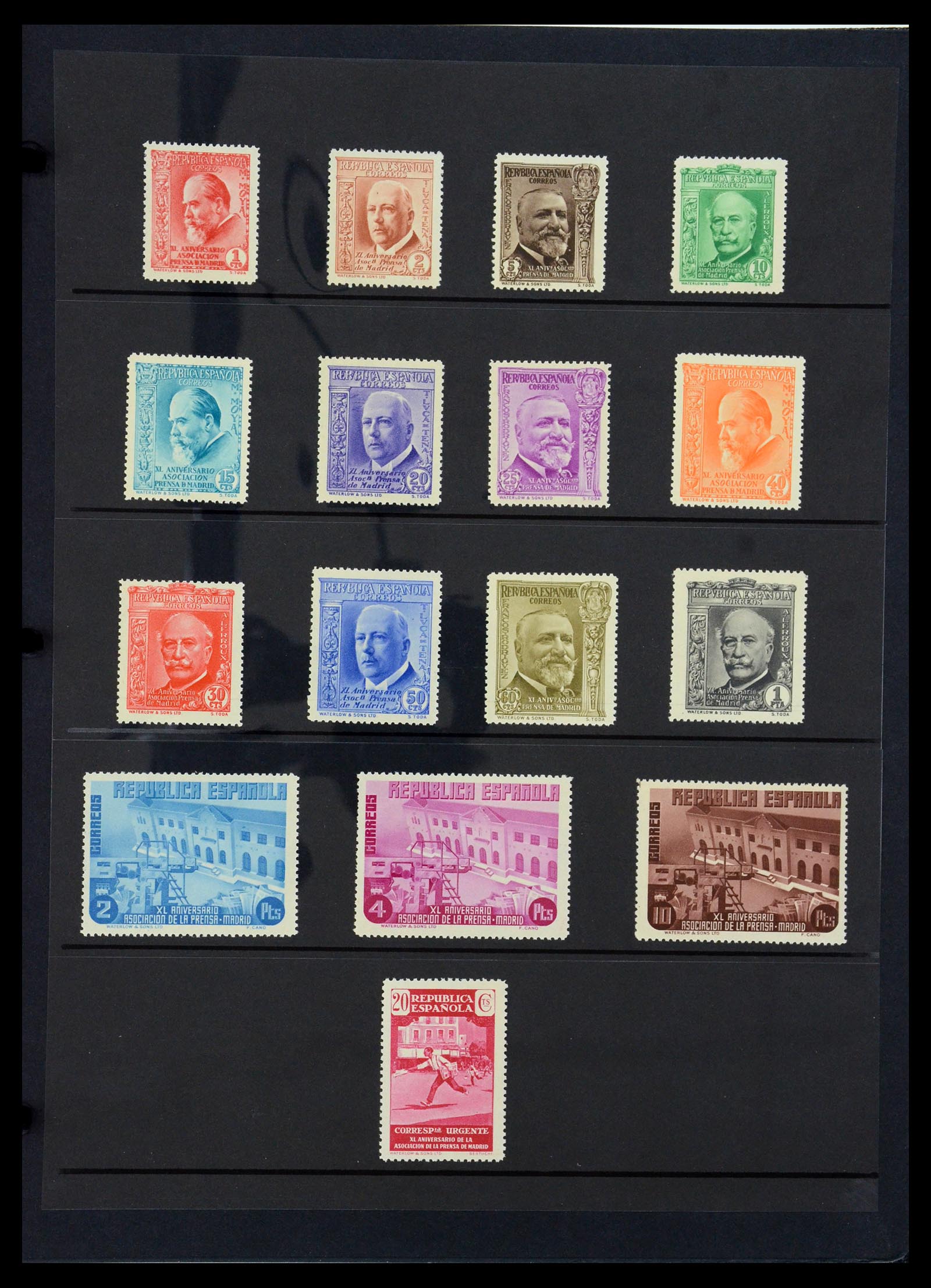 36296 047 - Postzegelverzameling 36296 Spanje 1850-1998.