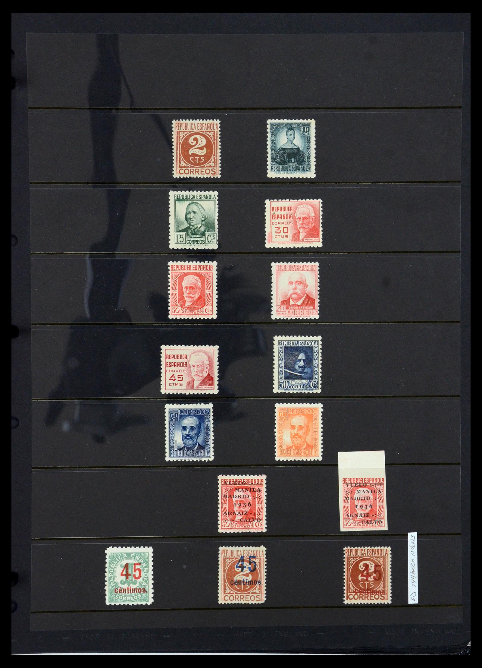 36296 050 - Postzegelverzameling 36296 Spanje 1850-1998.