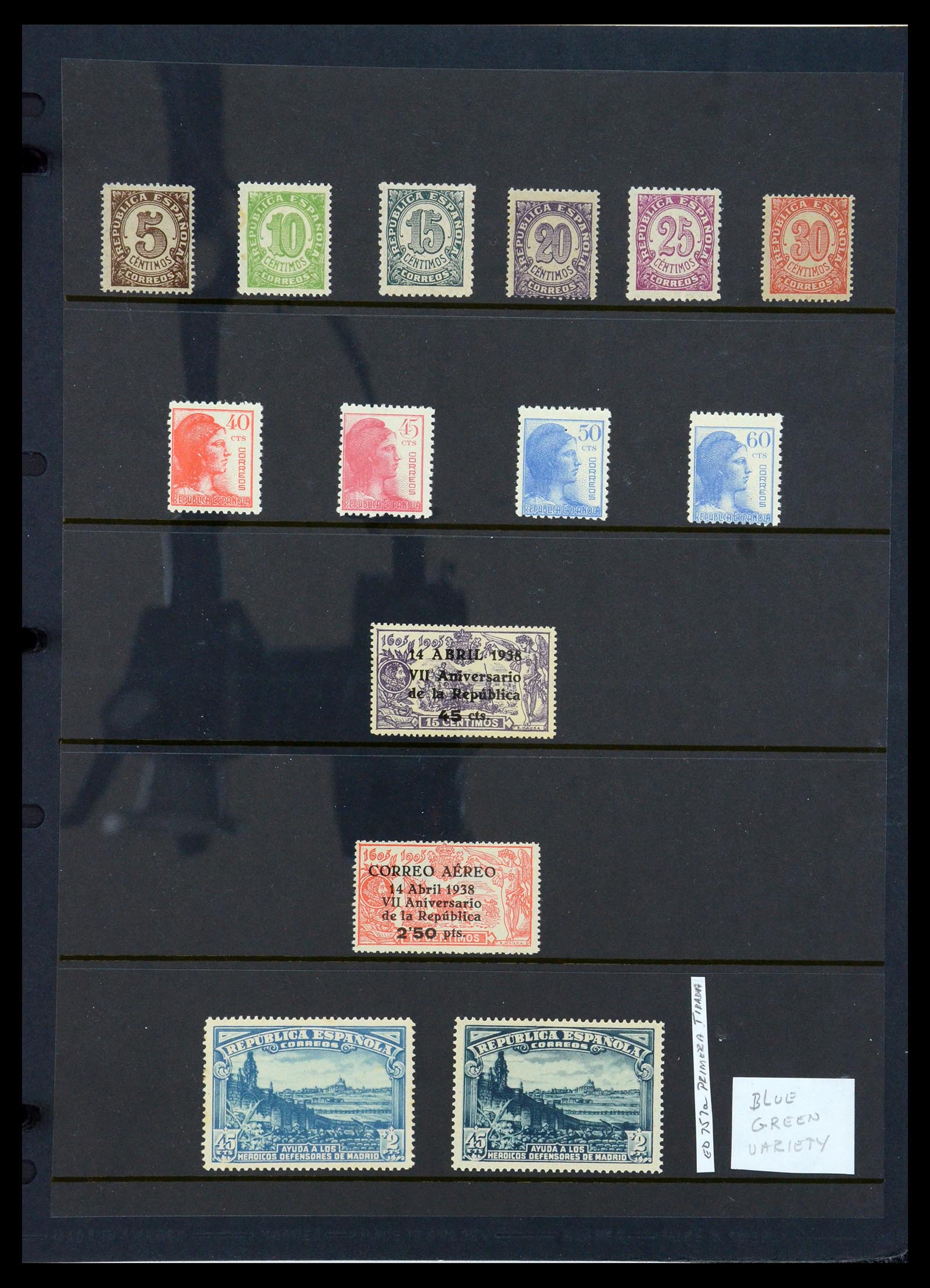 36296 051 - Postzegelverzameling 36296 Spanje 1850-1998.