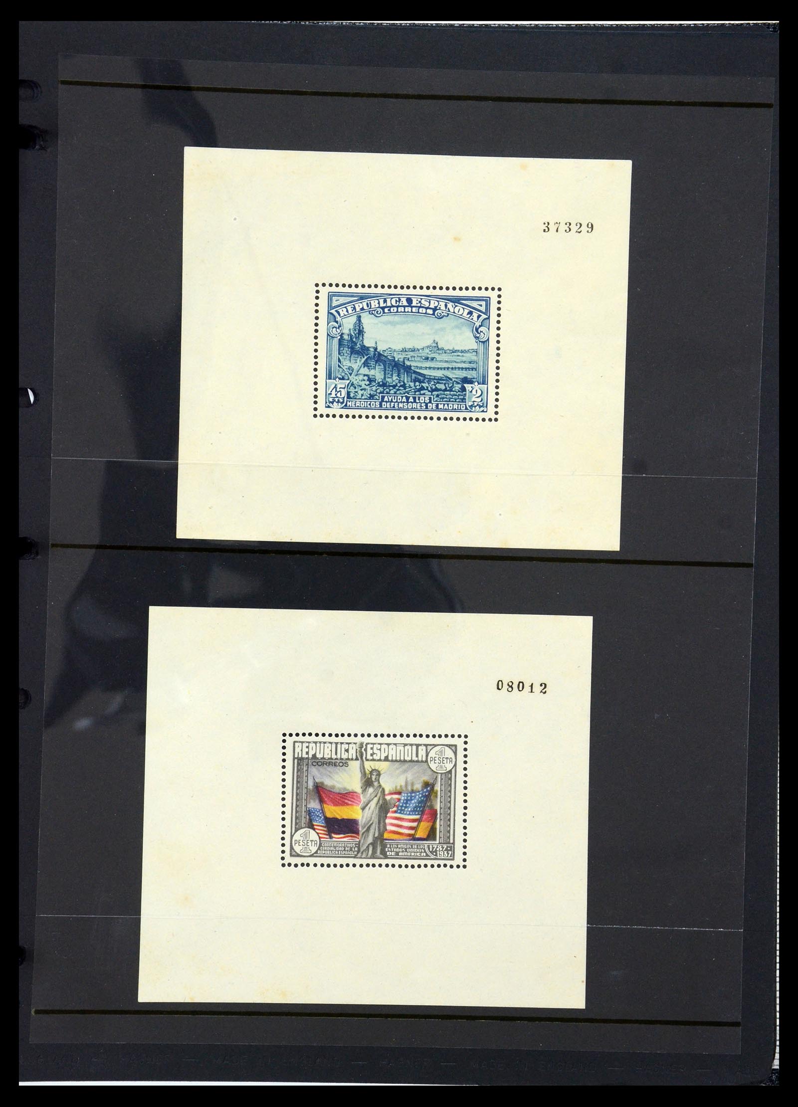 36296 053 - Postzegelverzameling 36296 Spanje 1850-1998.