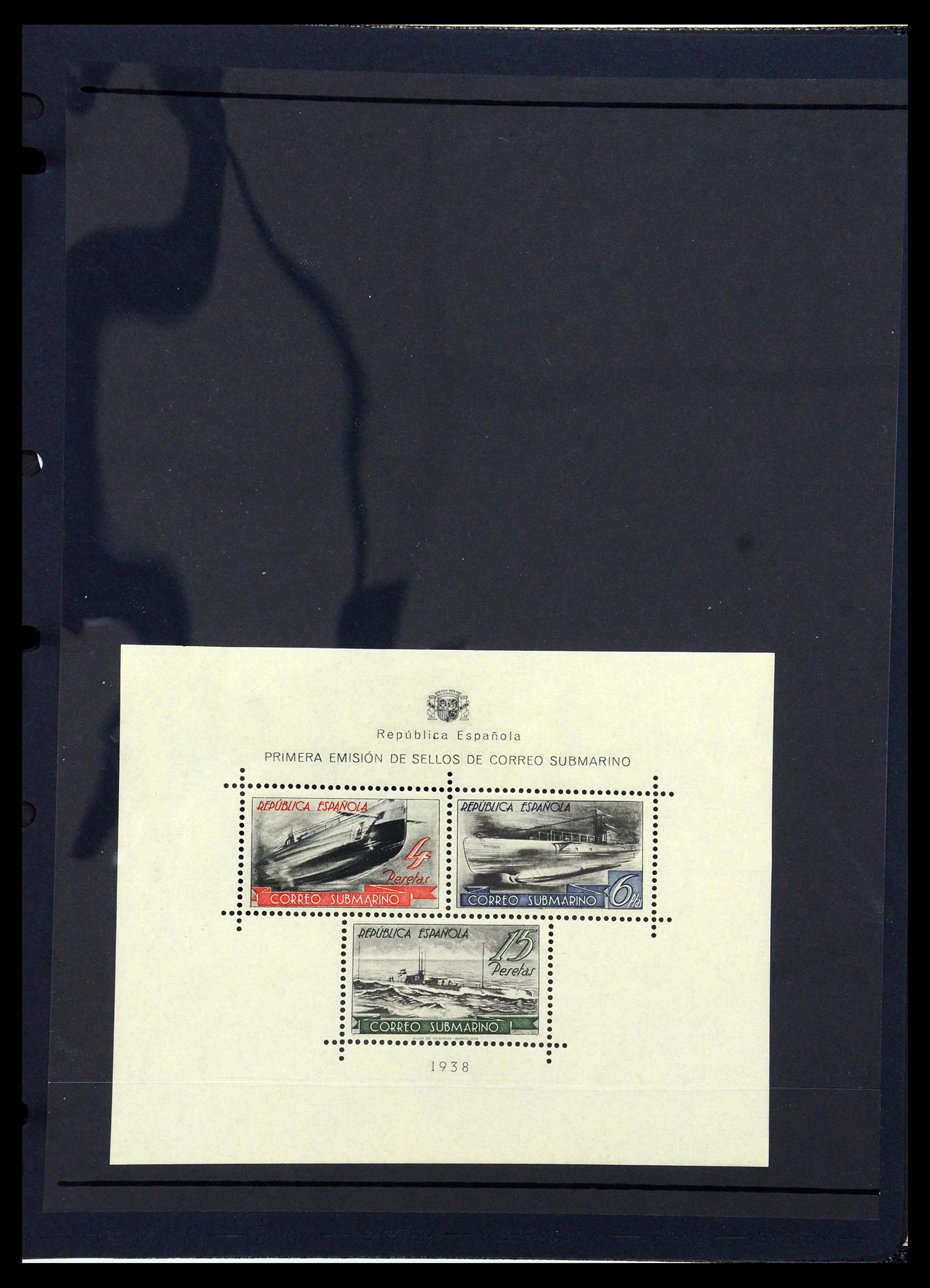 36296 055 - Postzegelverzameling 36296 Spanje 1850-1998.