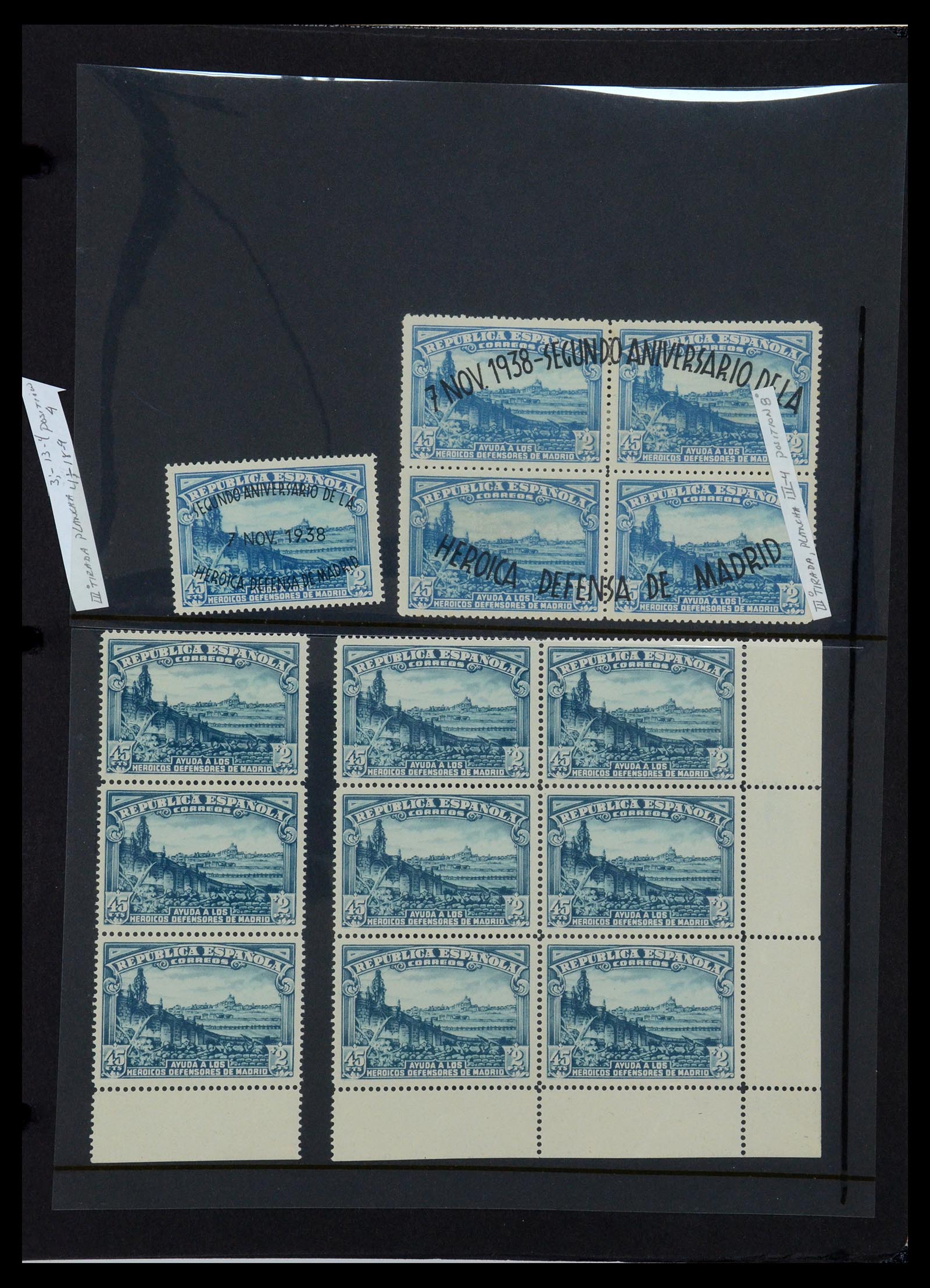 36296 056 - Postzegelverzameling 36296 Spanje 1850-1998.