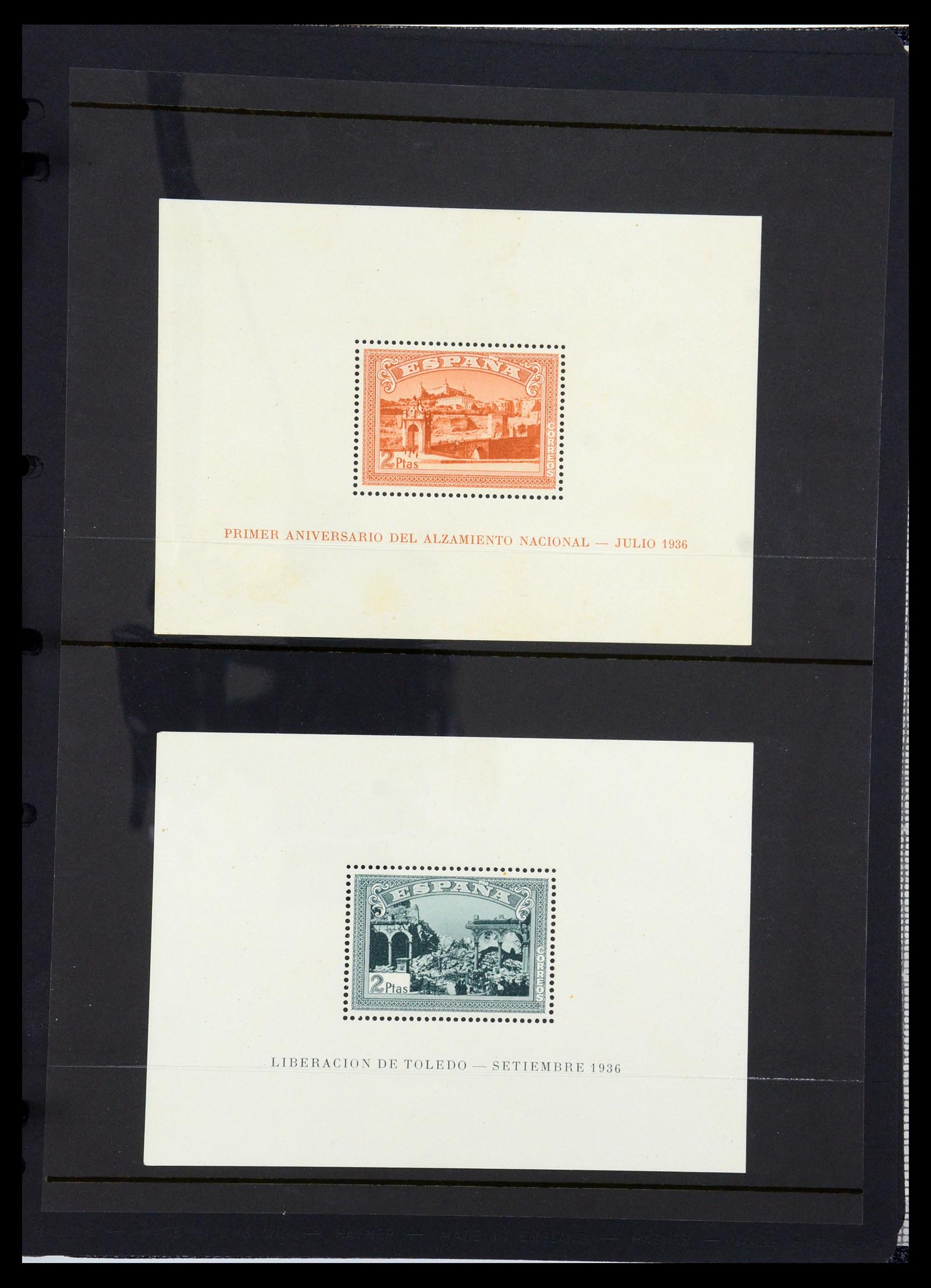 36296 059 - Postzegelverzameling 36296 Spanje 1850-1998.