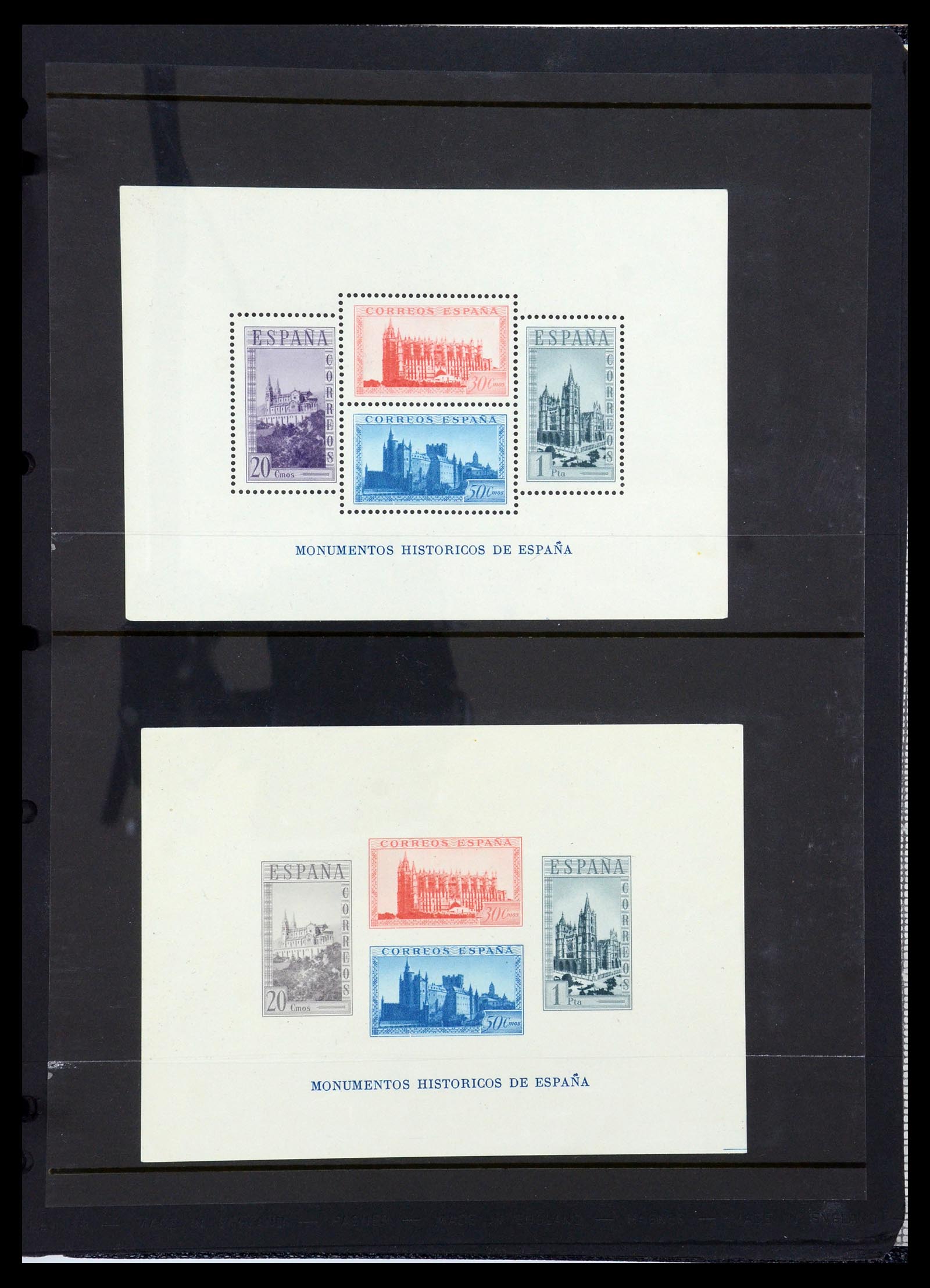36296 060 - Postzegelverzameling 36296 Spanje 1850-1998.