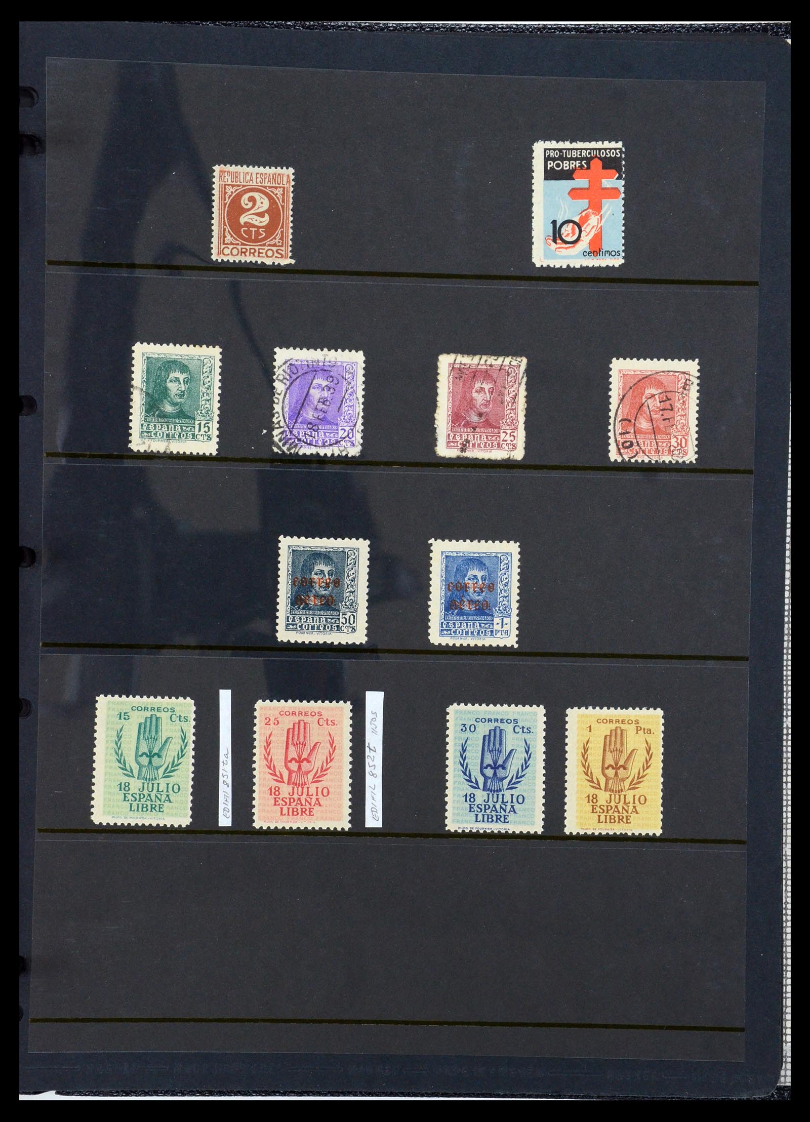 36296 064 - Stamp collection 36296 Spain 1850-1998.
