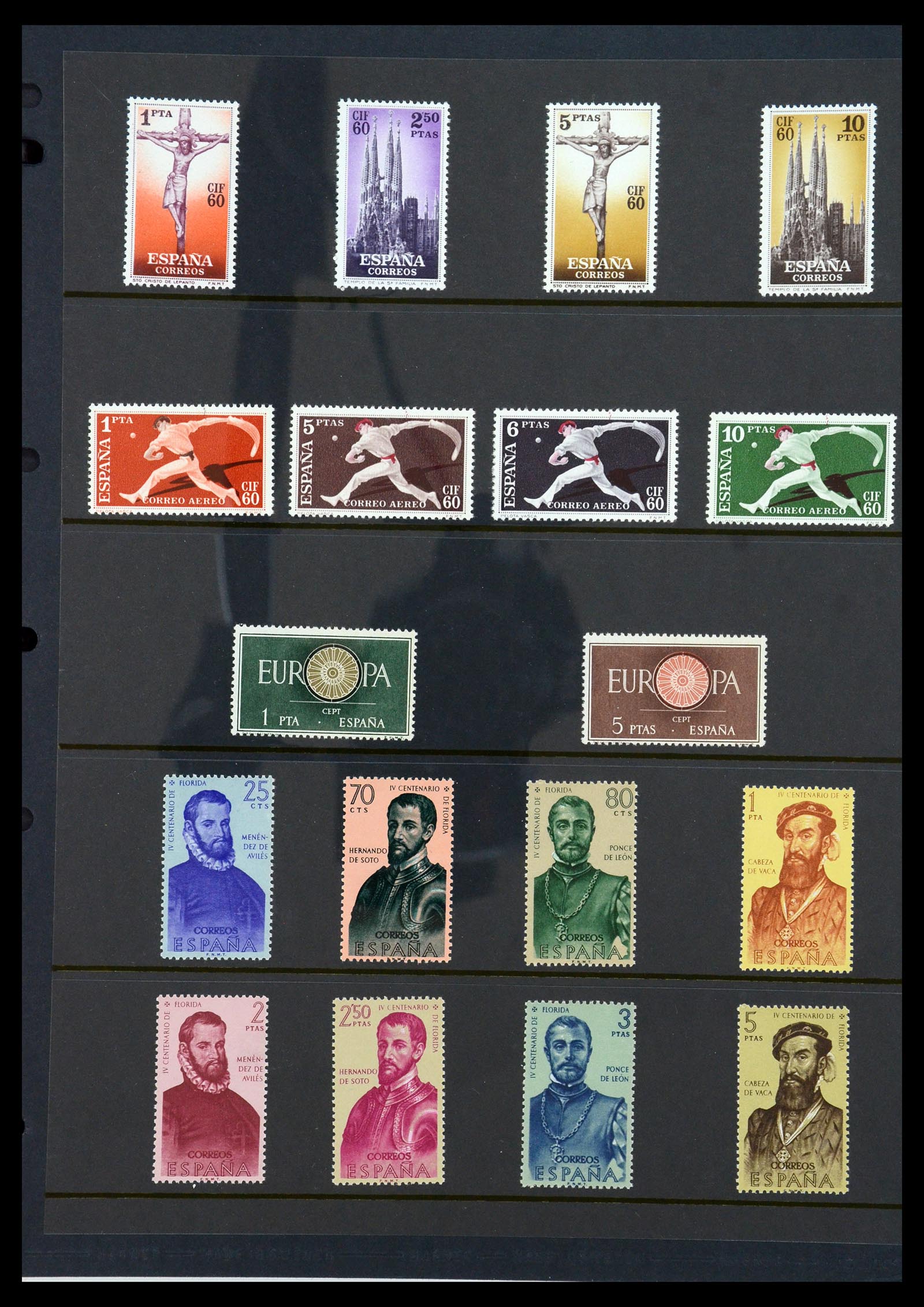 36296 096 - Stamp collection 36296 Spain 1850-1998.