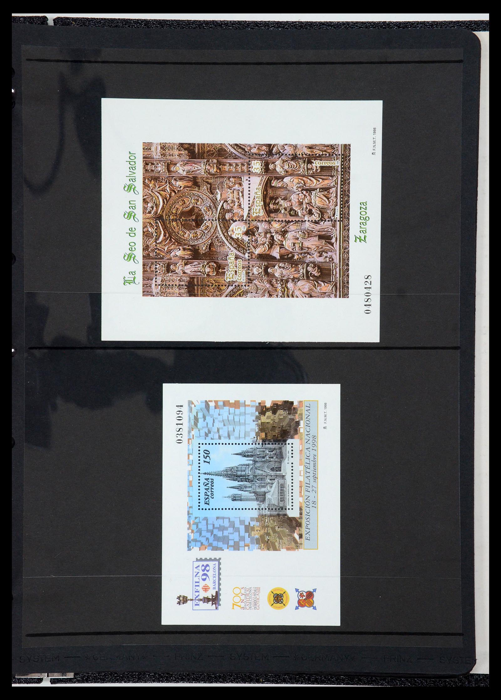 36296 154 - Stamp collection 36296 Spain 1850-1998.