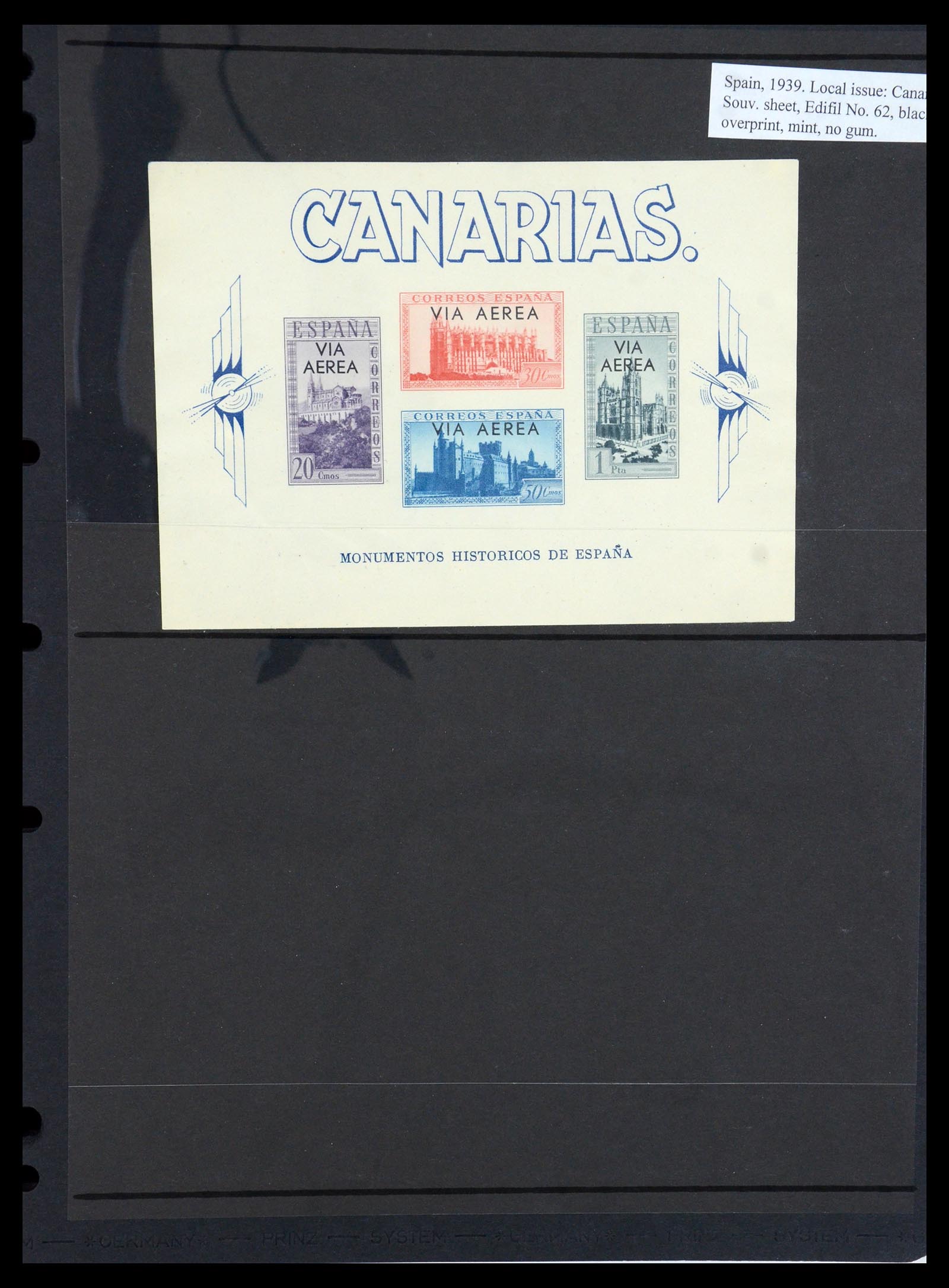 36298 010 - Postzegelverzameling 36298 Spanje lokaal en burgeroorlog 1931-1938.