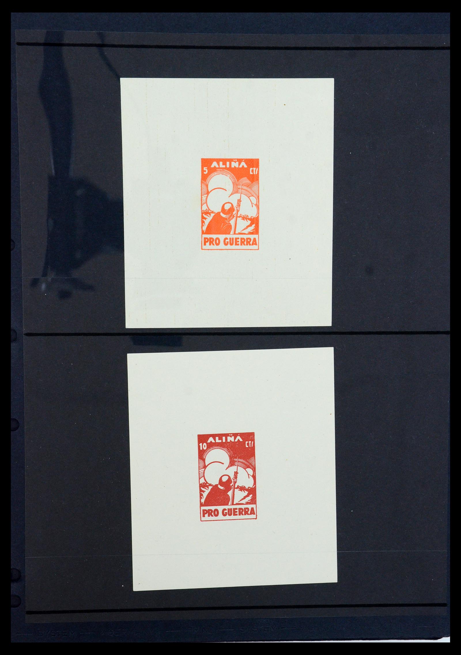 36298 053 - Postzegelverzameling 36298 Spanje lokaal en burgeroorlog 1931-1938.