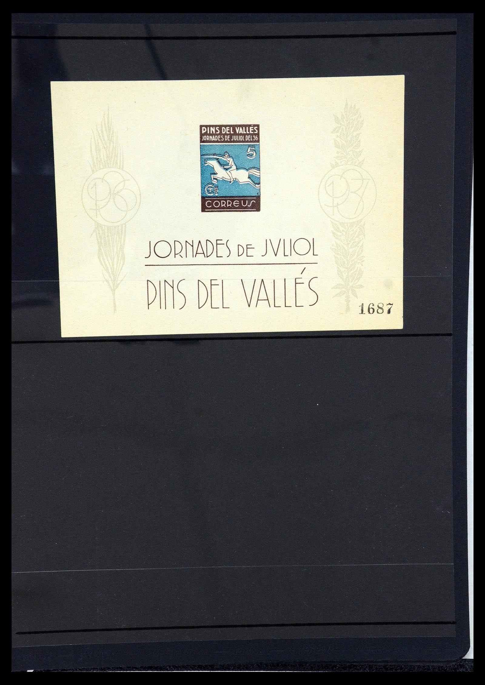 36298 146 - Postzegelverzameling 36298 Spanje lokaal en burgeroorlog 1931-1938.