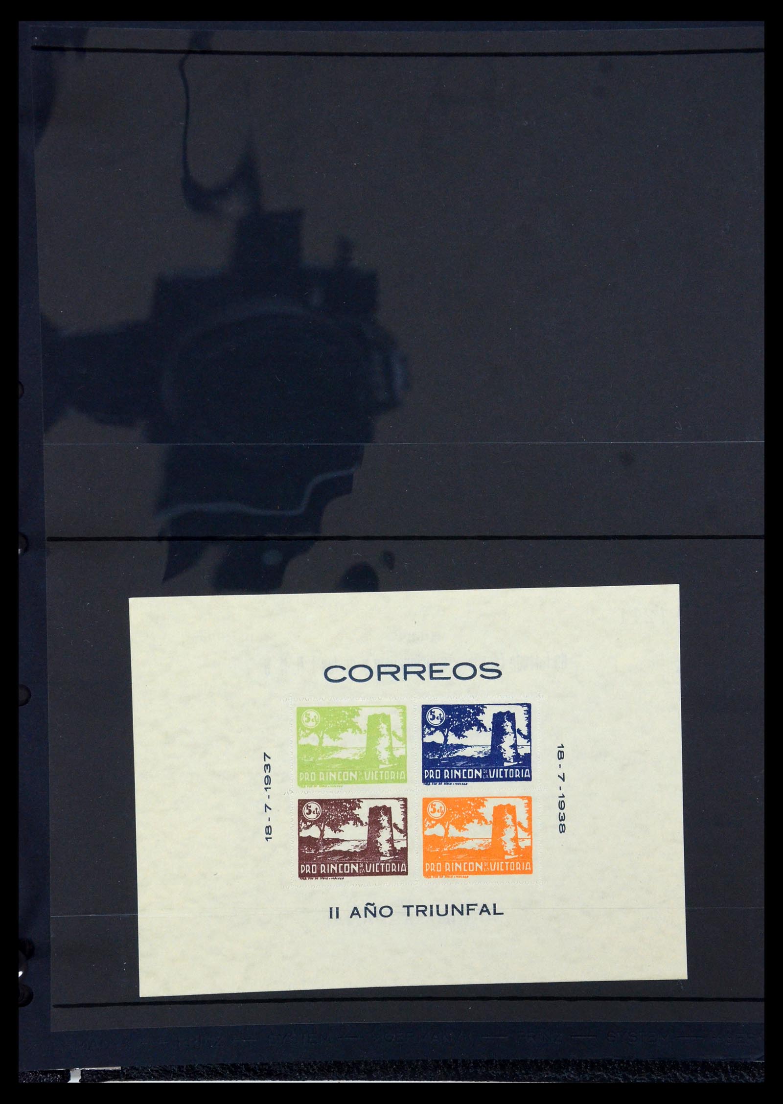 36298 150 - Postzegelverzameling 36298 Spanje lokaal en burgeroorlog 1931-1938.