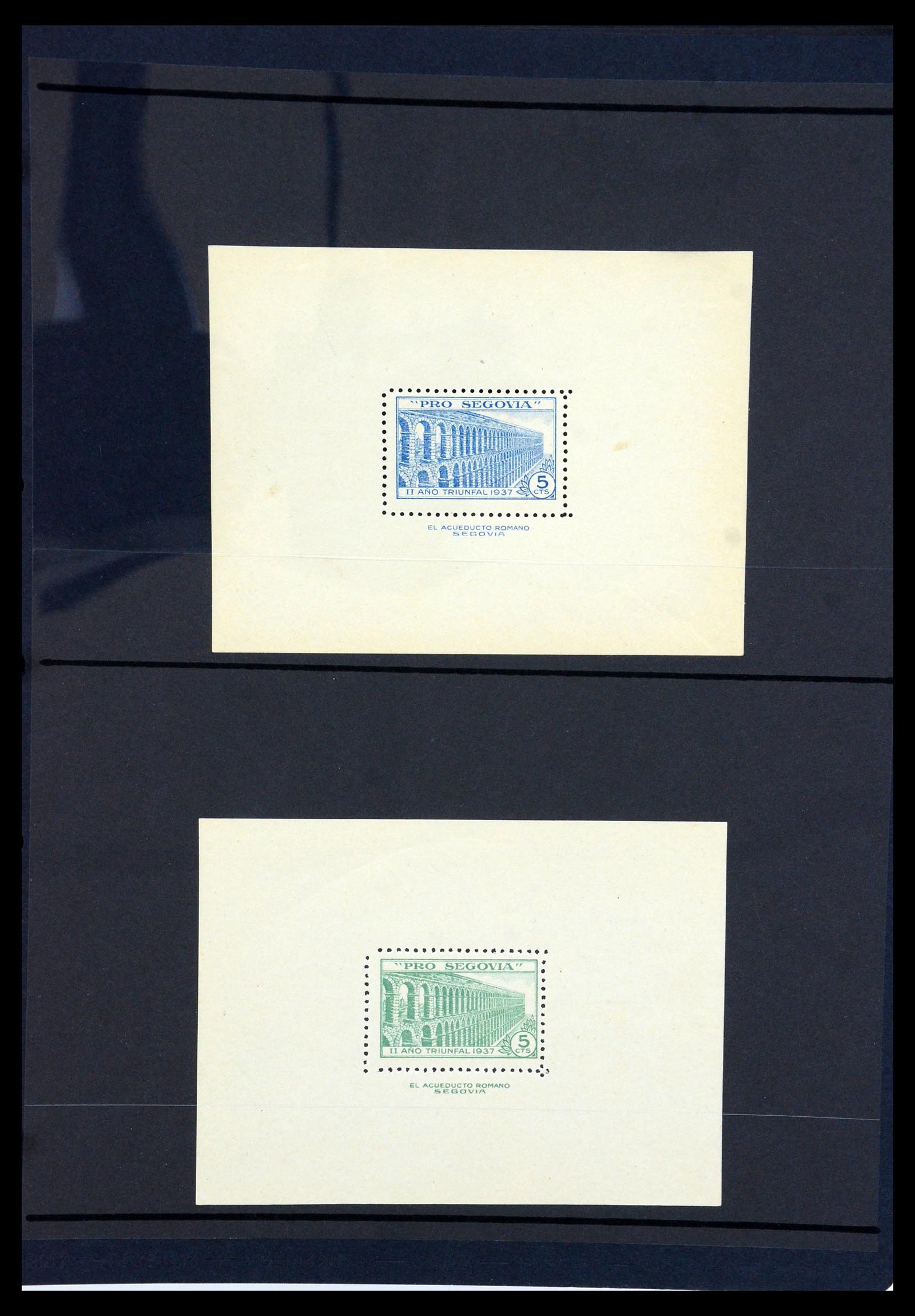 36298 159 - Postzegelverzameling 36298 Spanje lokaal en burgeroorlog 1931-1938.