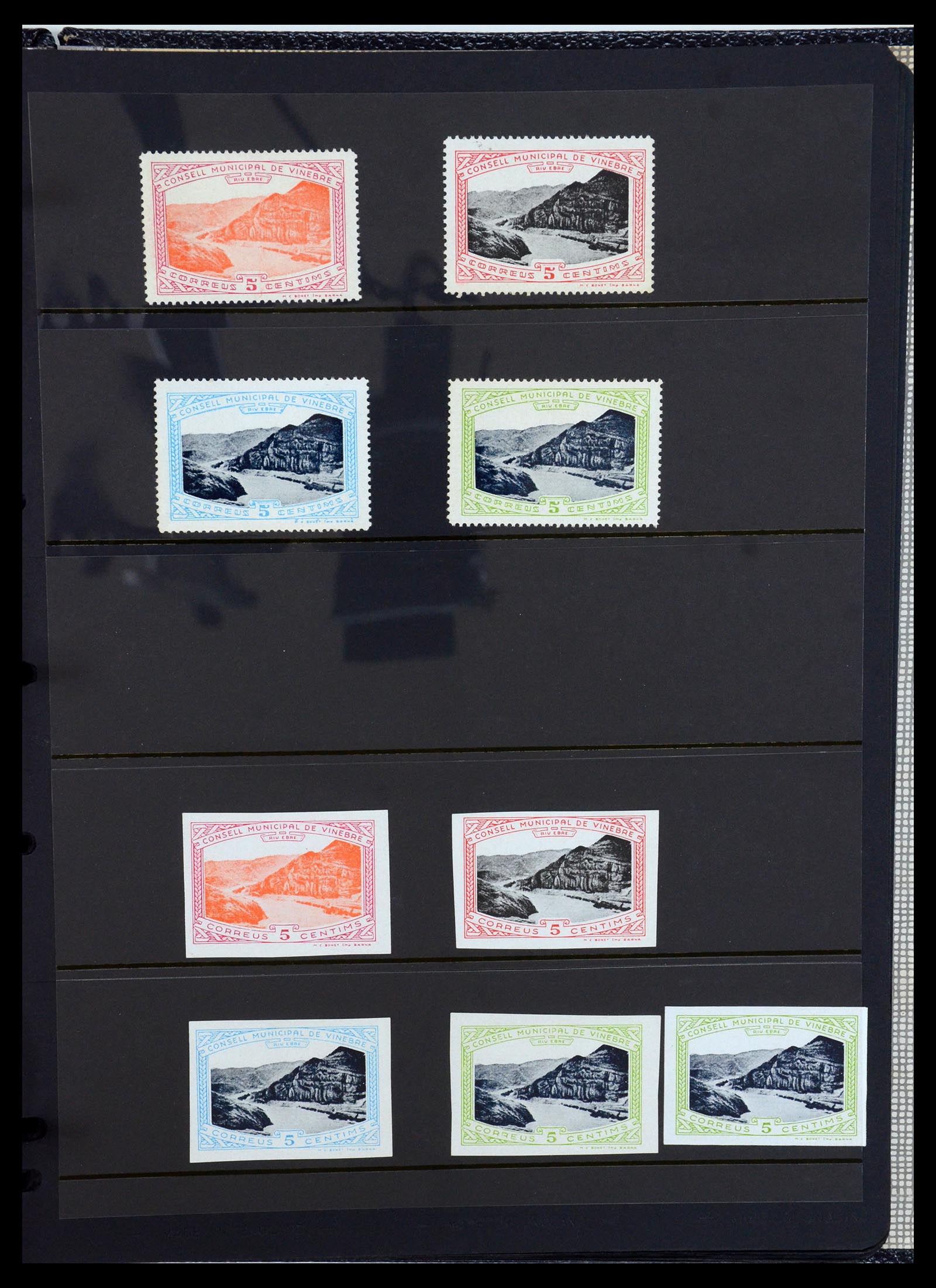 36298 177 - Postzegelverzameling 36298 Spanje lokaal en burgeroorlog 1931-1938.