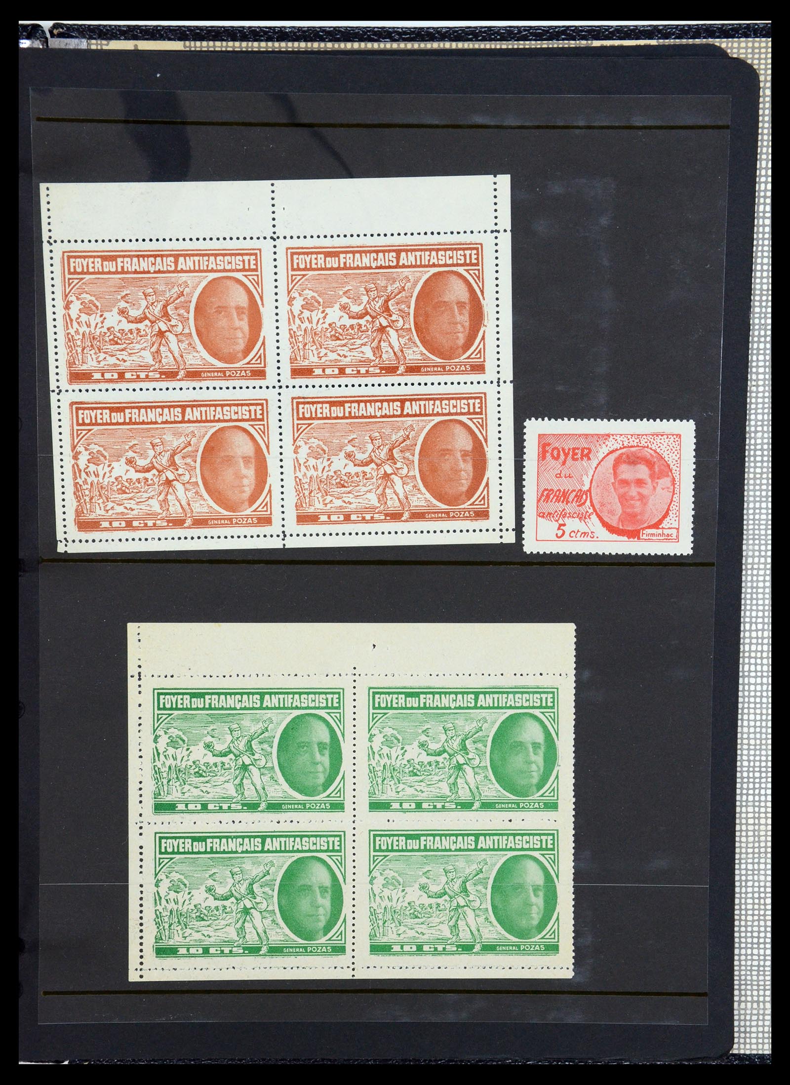 36298 188 - Postzegelverzameling 36298 Spanje lokaal en burgeroorlog 1931-1938.