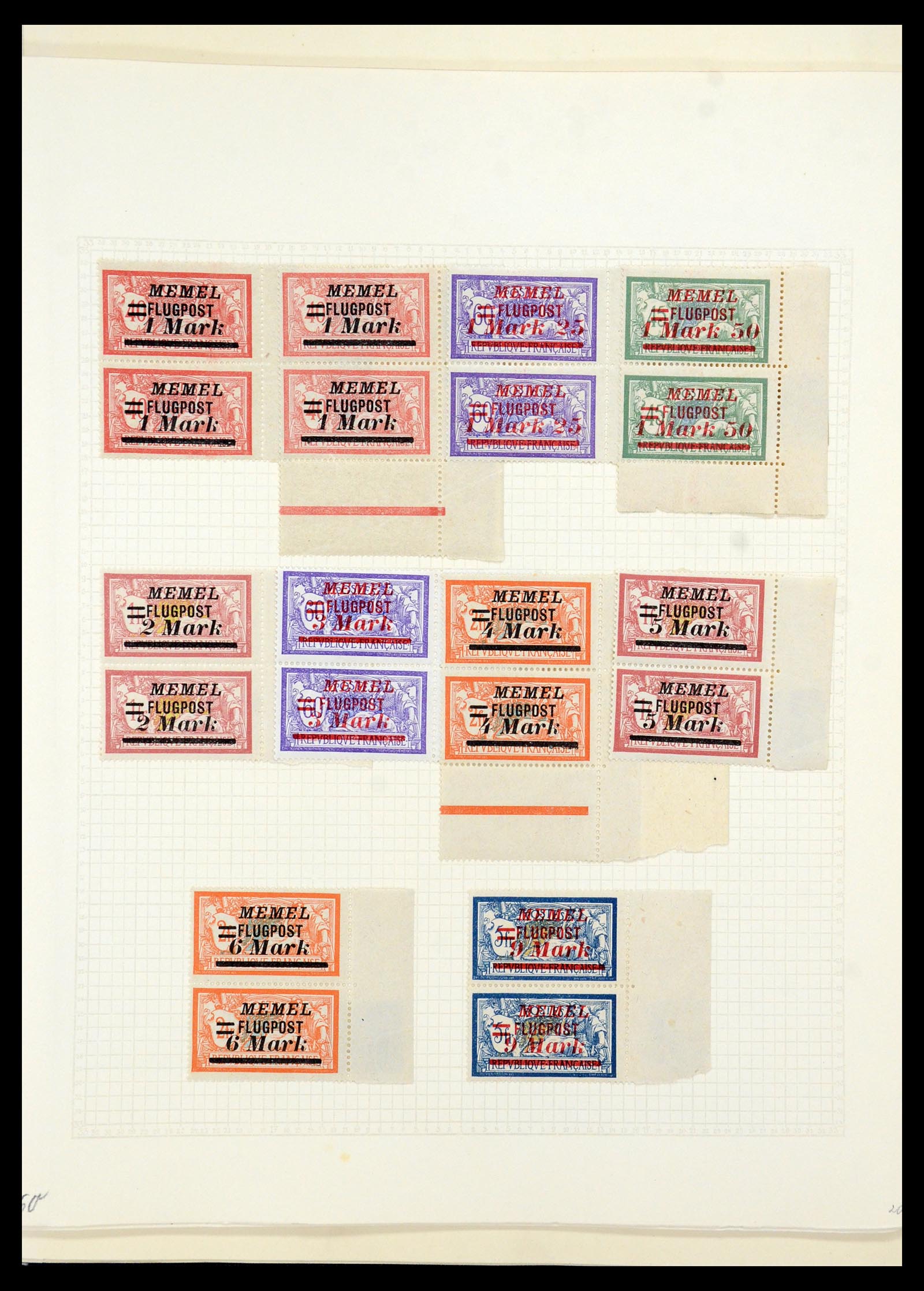 36299 004 - Postzegelverzameling 36299 Duitse gebieden 1920-1939.