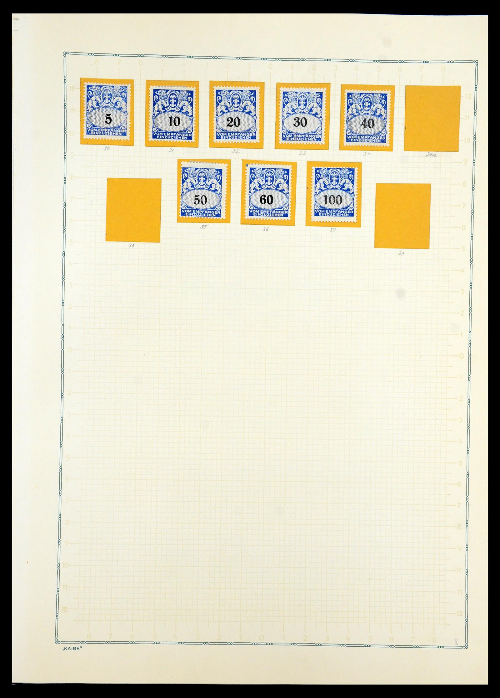 36299 019 - Postzegelverzameling 36299 Duitse gebieden 1920-1939.