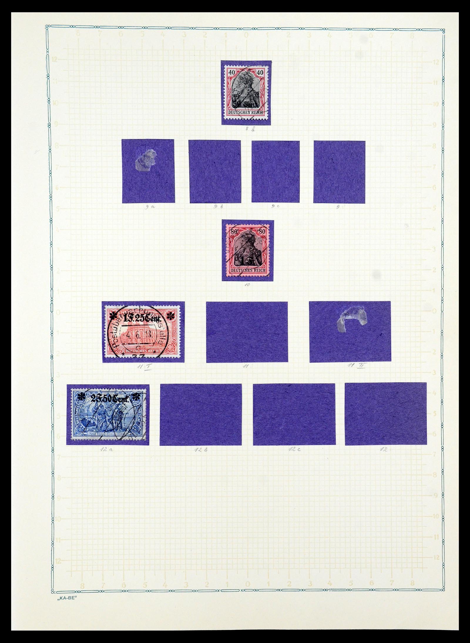 36299 039 - Postzegelverzameling 36299 Duitse gebieden 1920-1939.