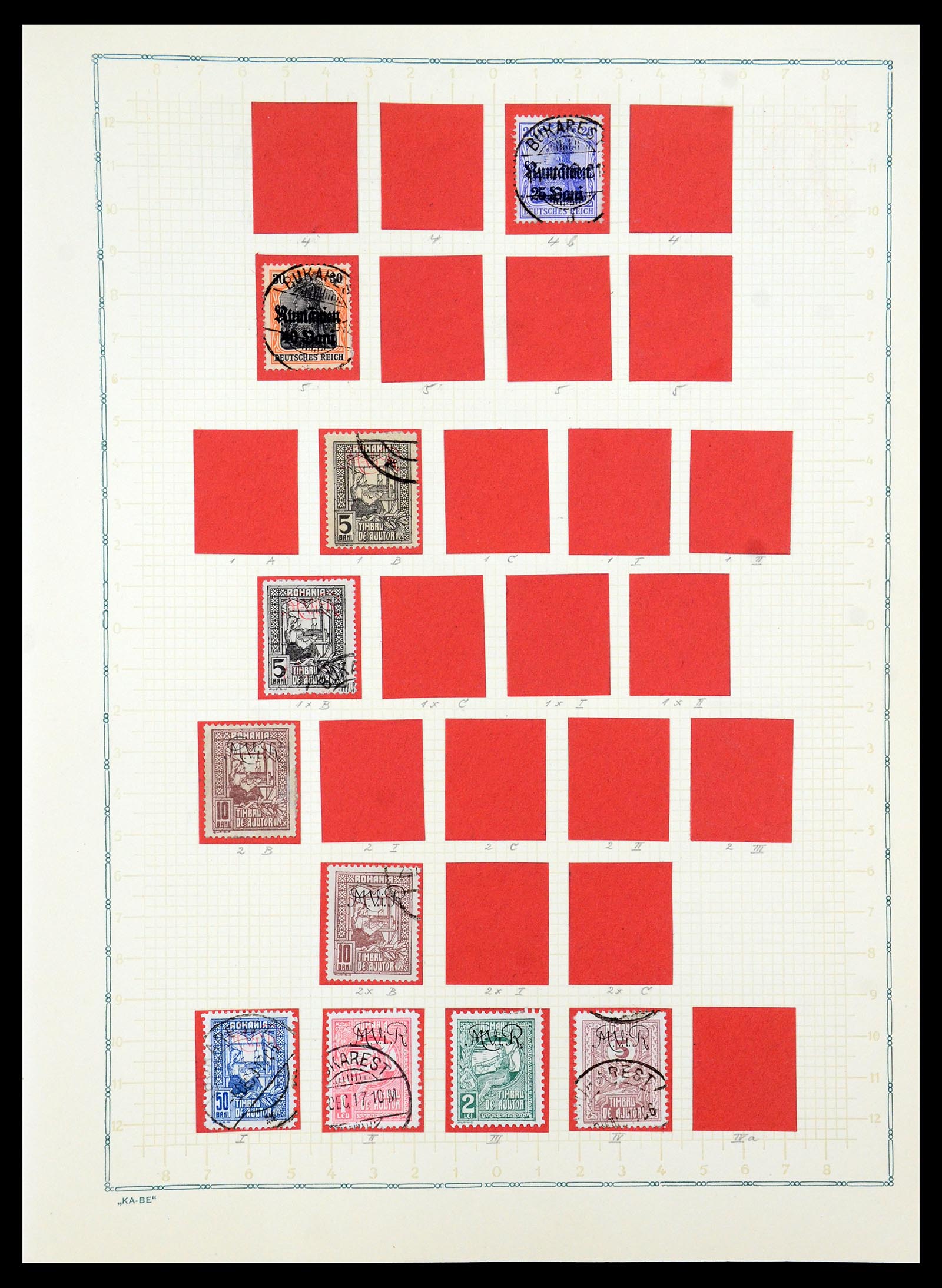36299 041 - Postzegelverzameling 36299 Duitse gebieden 1920-1939.