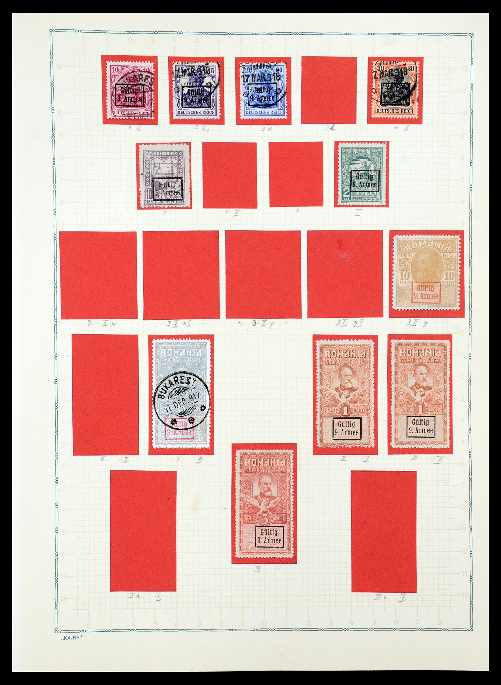 36299 044 - Postzegelverzameling 36299 Duitse gebieden 1920-1939.