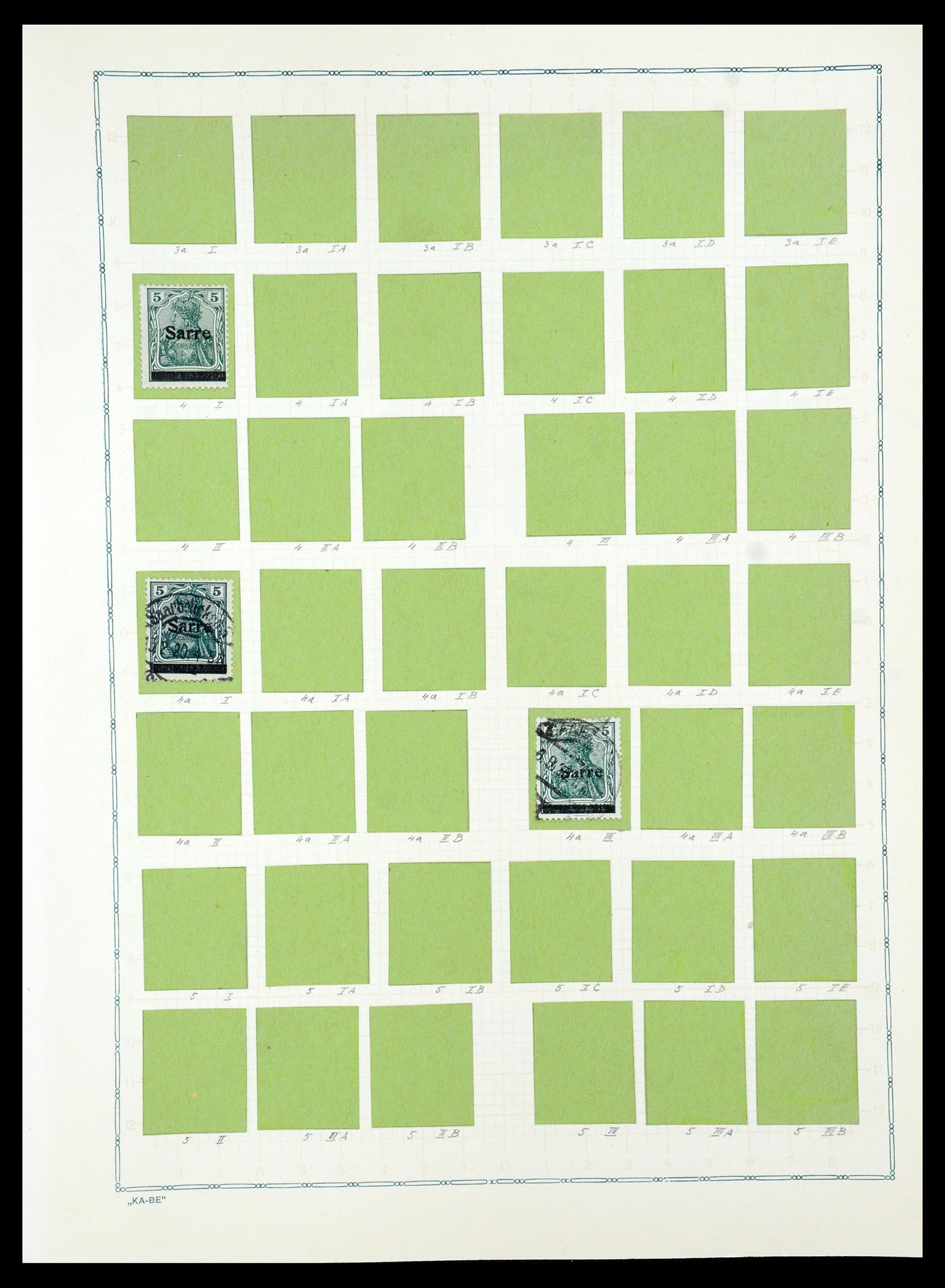 36299 058 - Postzegelverzameling 36299 Duitse gebieden 1920-1939.