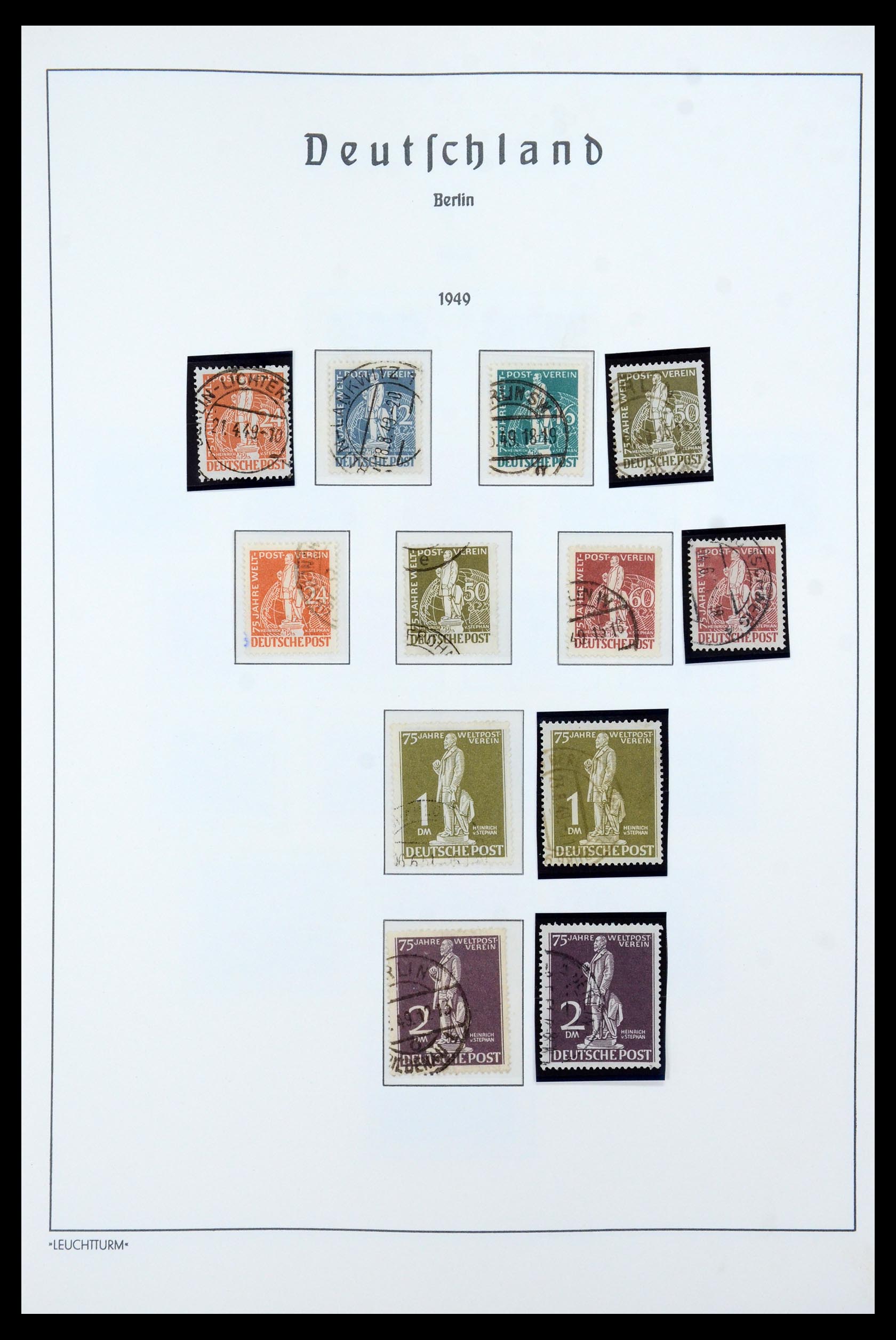 36301 003 - Stamp collection 36301 Berlin 1948-1990.