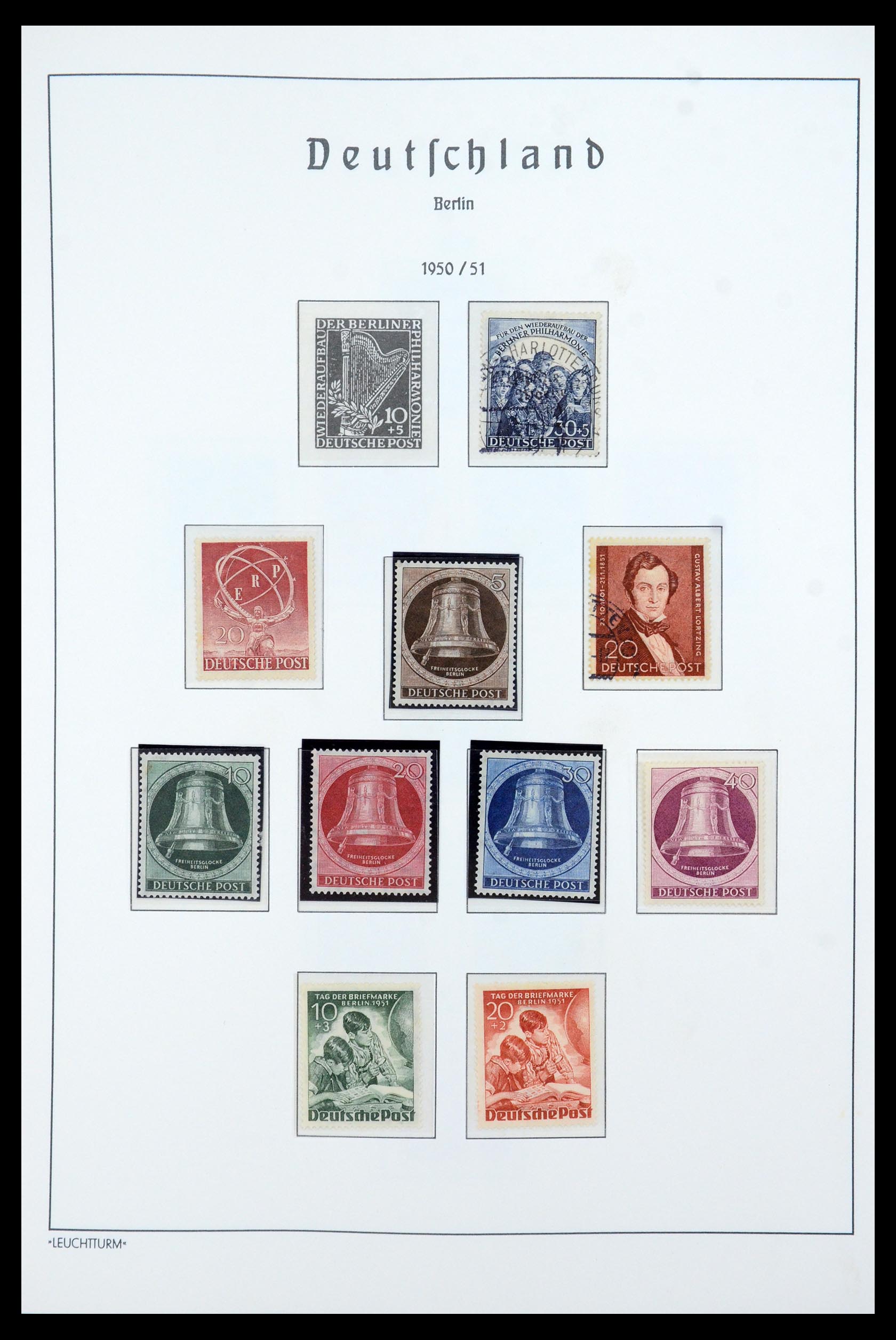 36301 007 - Postzegelverzameling 36301 Berlijn 1948-1990.