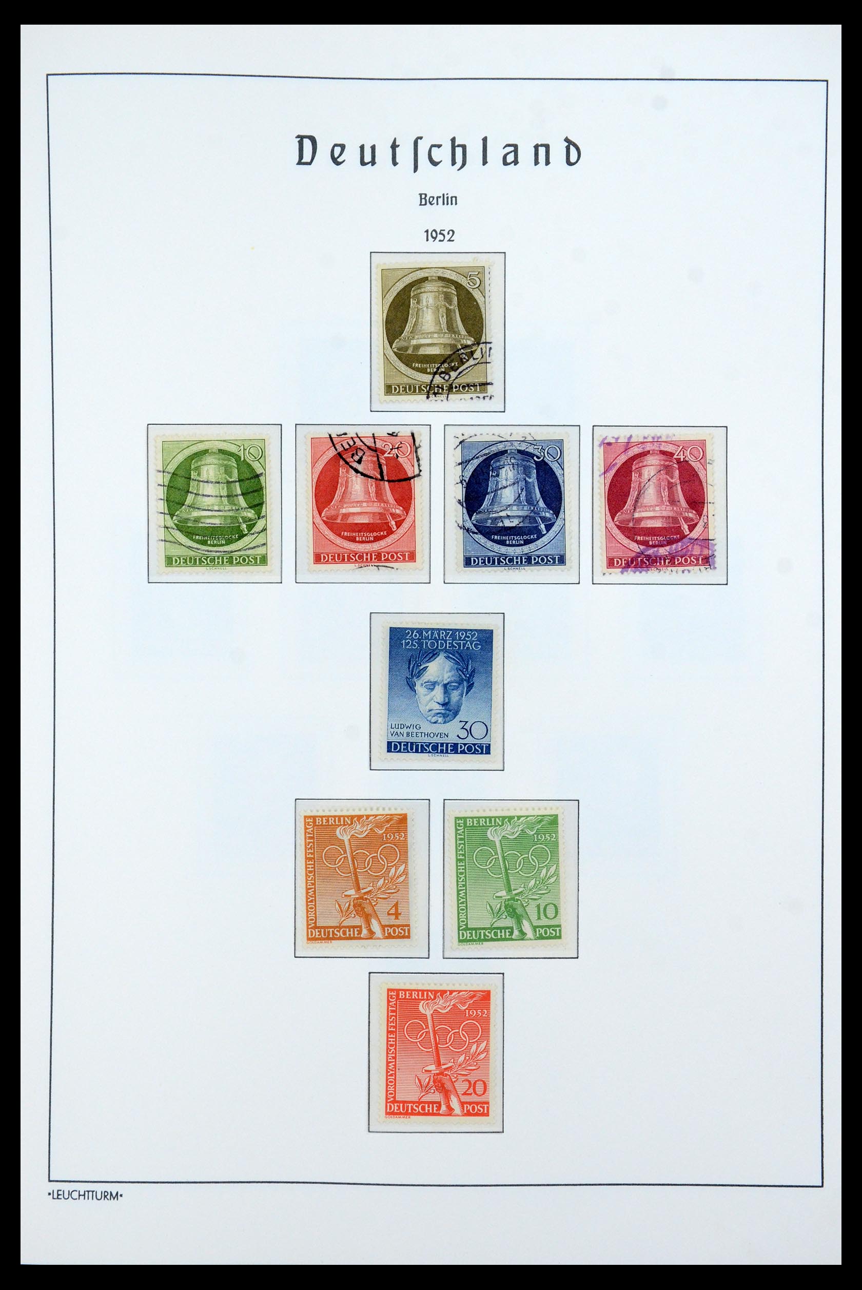 36301 008 - Stamp collection 36301 Berlin 1948-1990.