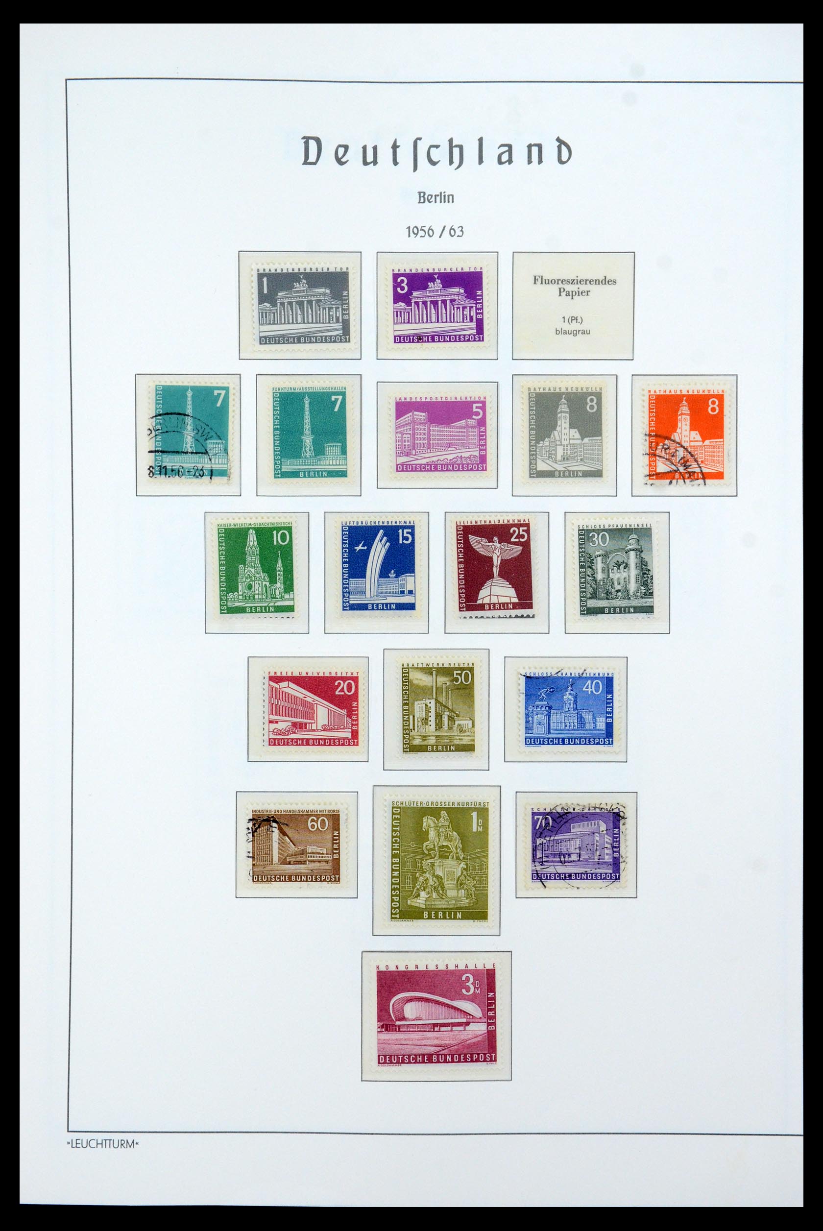 36301 014 - Stamp collection 36301 Berlin 1948-1990.